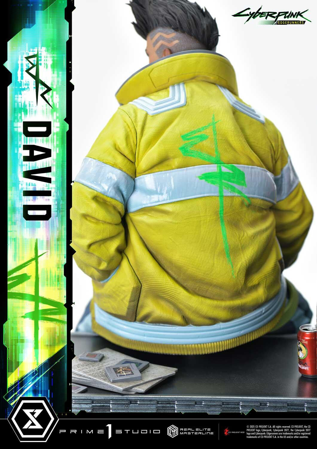 Cyberpunk: Edgerunners - David Martinez - Real Elite Masterline (REMCP-02DXS) - 1/4 - DX Bonus Version (Prime 1 Studio) photo 61