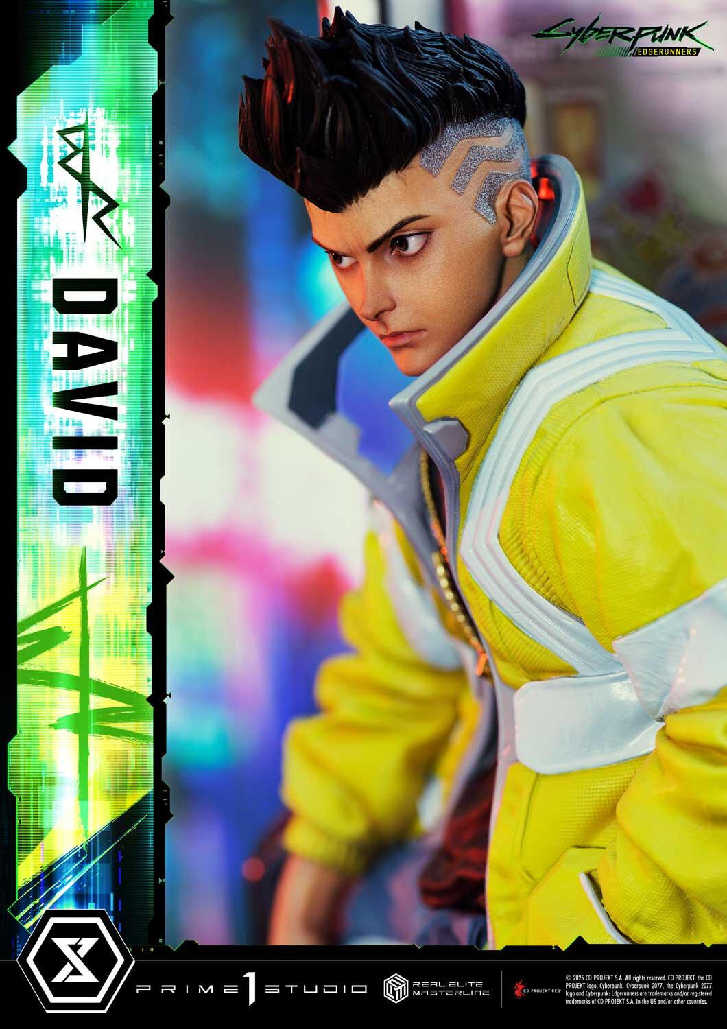 Cyberpunk: Edgerunners - David Martinez - Real Elite Masterline (REMCP-02DXS) - 1/4 - DX Bonus Version (Prime 1 Studio) photo 62