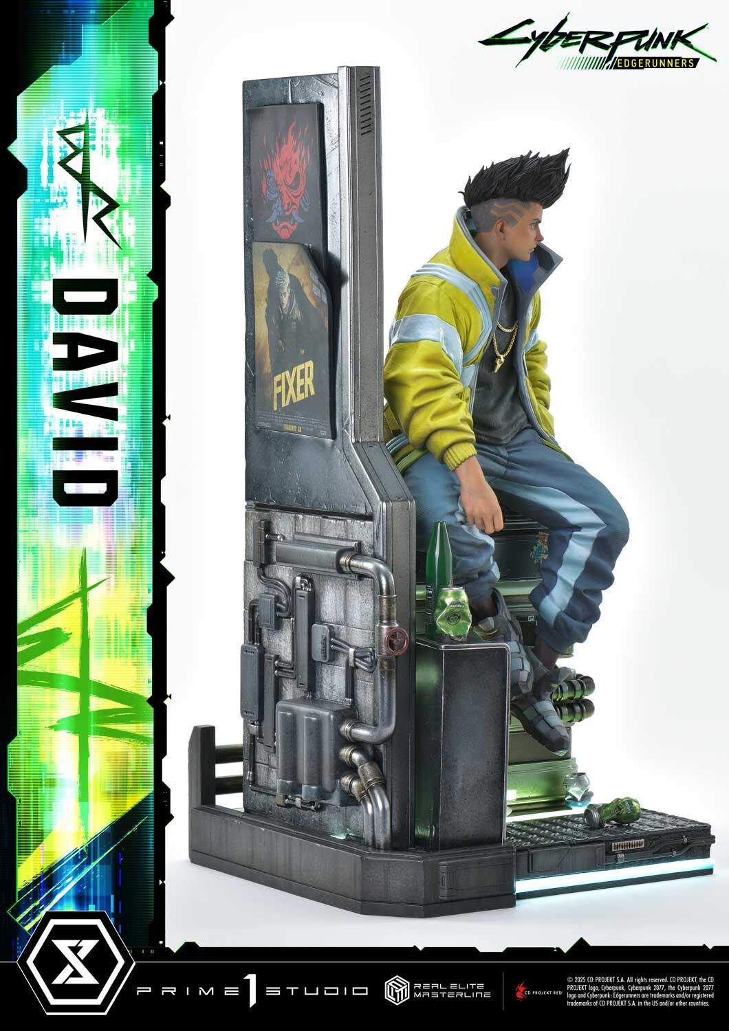 Cyberpunk: Edgerunners - David Martinez - Real Elite Masterline (REMCP-02DXS) - 1/4 - DX Bonus Version (Prime 1 Studio) photo 69
