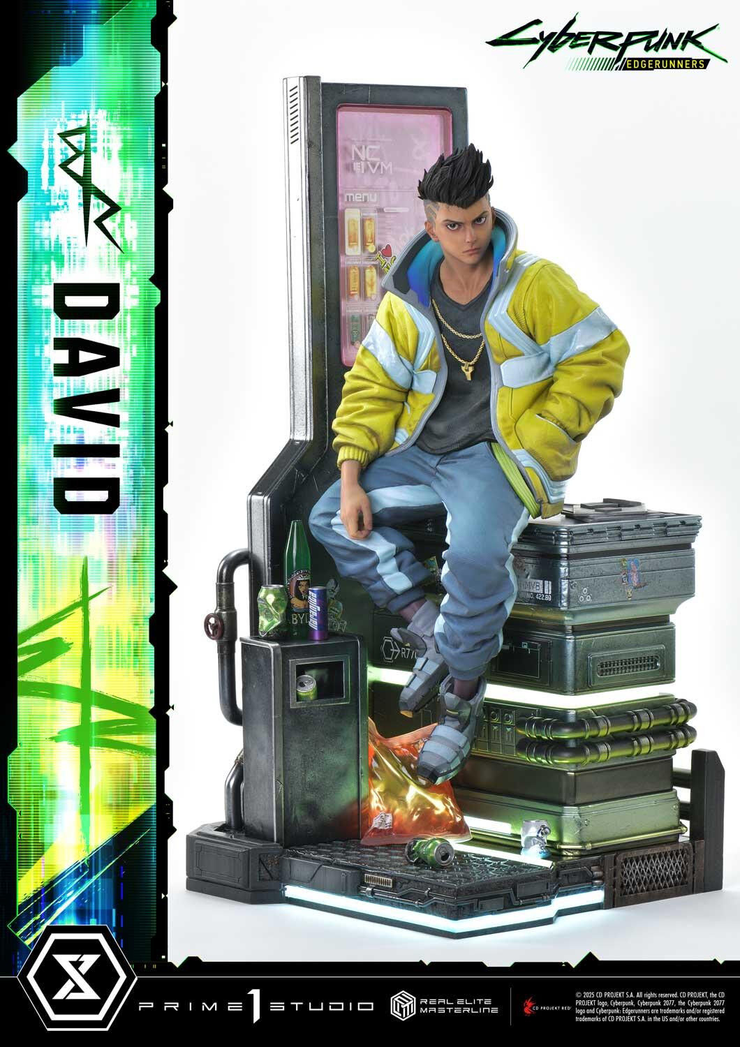 Cyberpunk: Edgerunners - David Martinez - Real Elite Masterline (REMCP-02DXS) - 1/4 - DX Bonus Version (Prime 1 Studio) photo 71