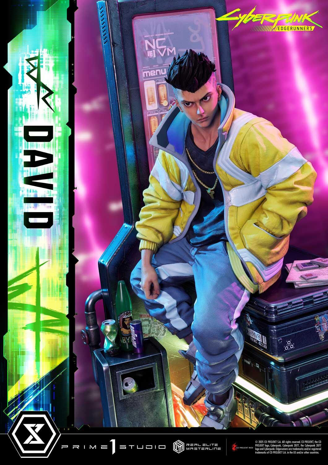 Cyberpunk: Edgerunners - David Martinez - Real Elite Masterline (REMCP-02DXS) - 1/4 - DX Bonus Version (Prime 1 Studio) photo 74