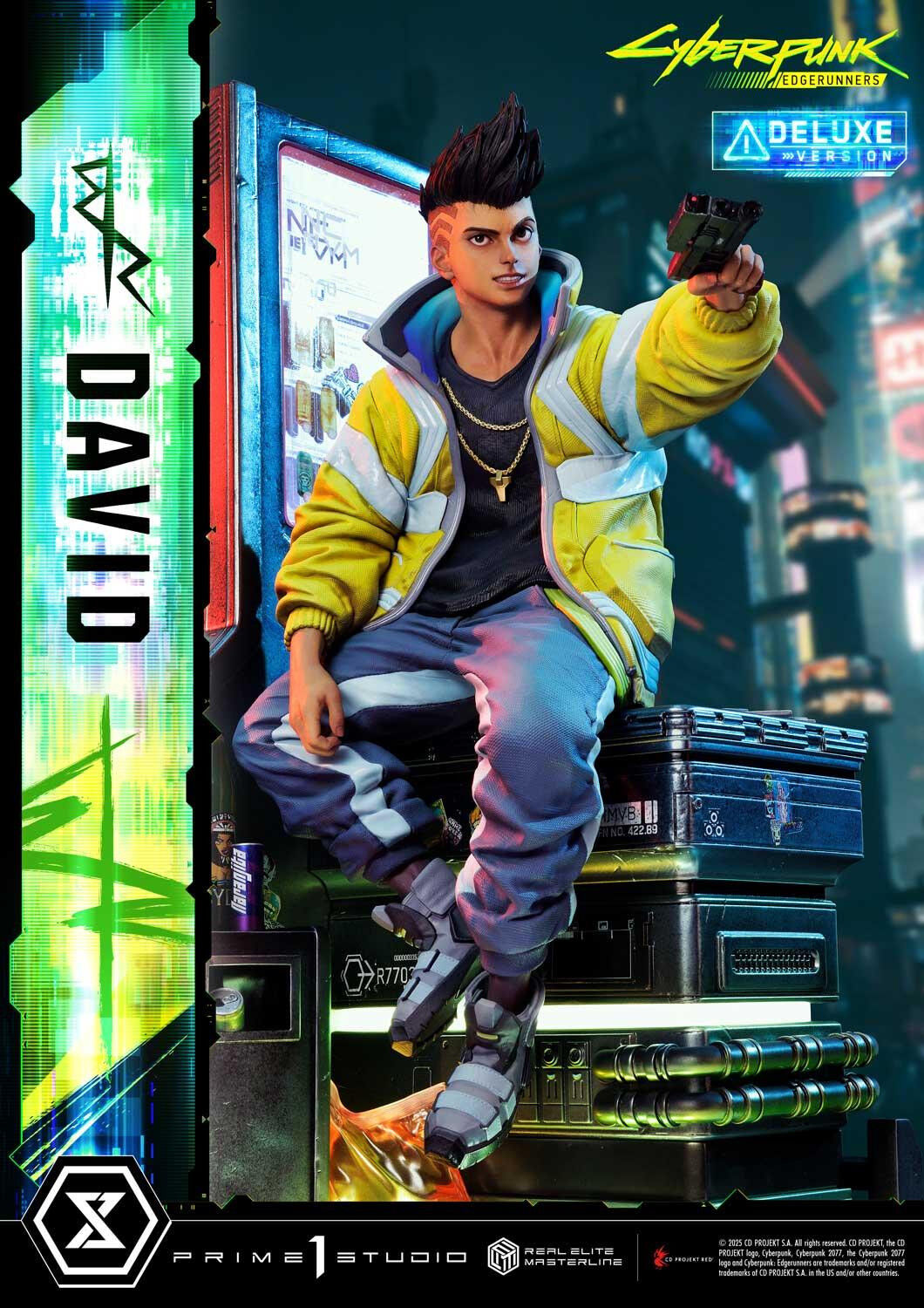 Cyberpunk: Edgerunners - David Martinez - Real Elite Masterline (REMCP-02DXS) - 1/4 - DX Bonus Version (Prime 1 Studio) photo 78