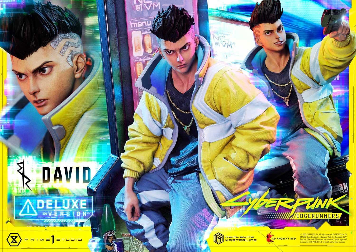 Cyberpunk: Edgerunners - David Martinez - Real Elite Masterline (REMCP-02DXS) - 1/4 - DX Bonus Version (Prime 1 Studio) photo 83