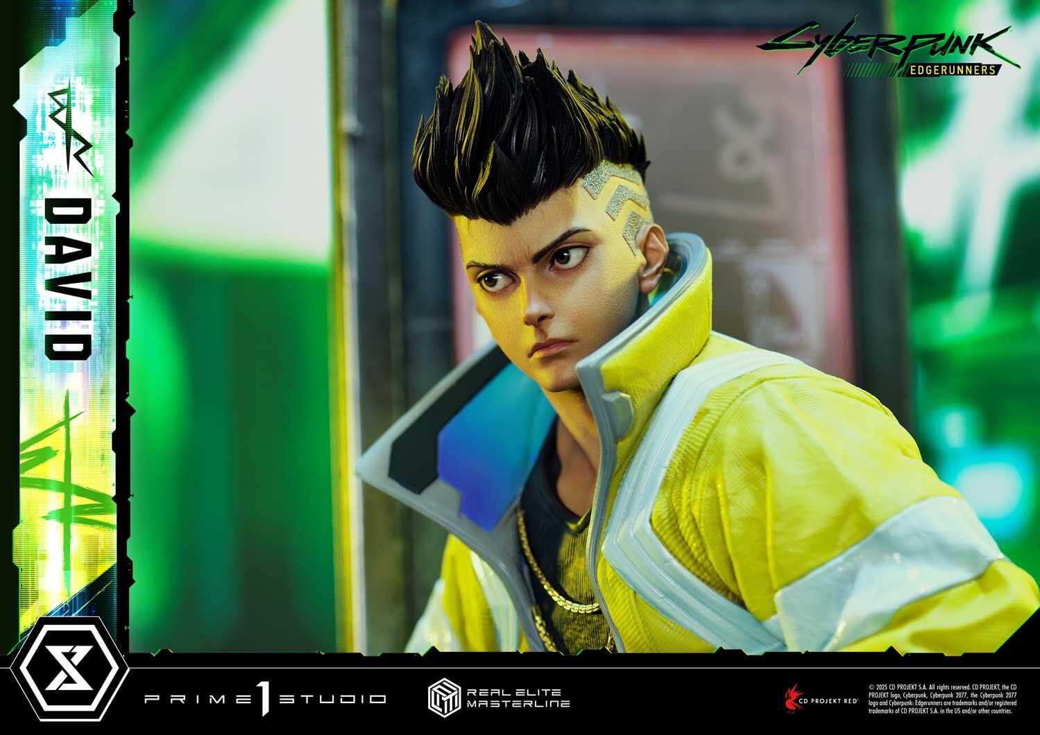 Cyberpunk: Edgerunners - David Martinez - Real Elite Masterline (REMCP-02DXS) - 1/4 - DX Bonus Version (Prime 1 Studio) photo 86