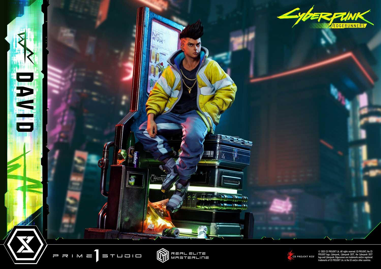 Cyberpunk: Edgerunners - David Martinez - Real Elite Masterline (REMCP-02DXS) - 1/4 - DX Bonus Version (Prime 1 Studio) photo 88