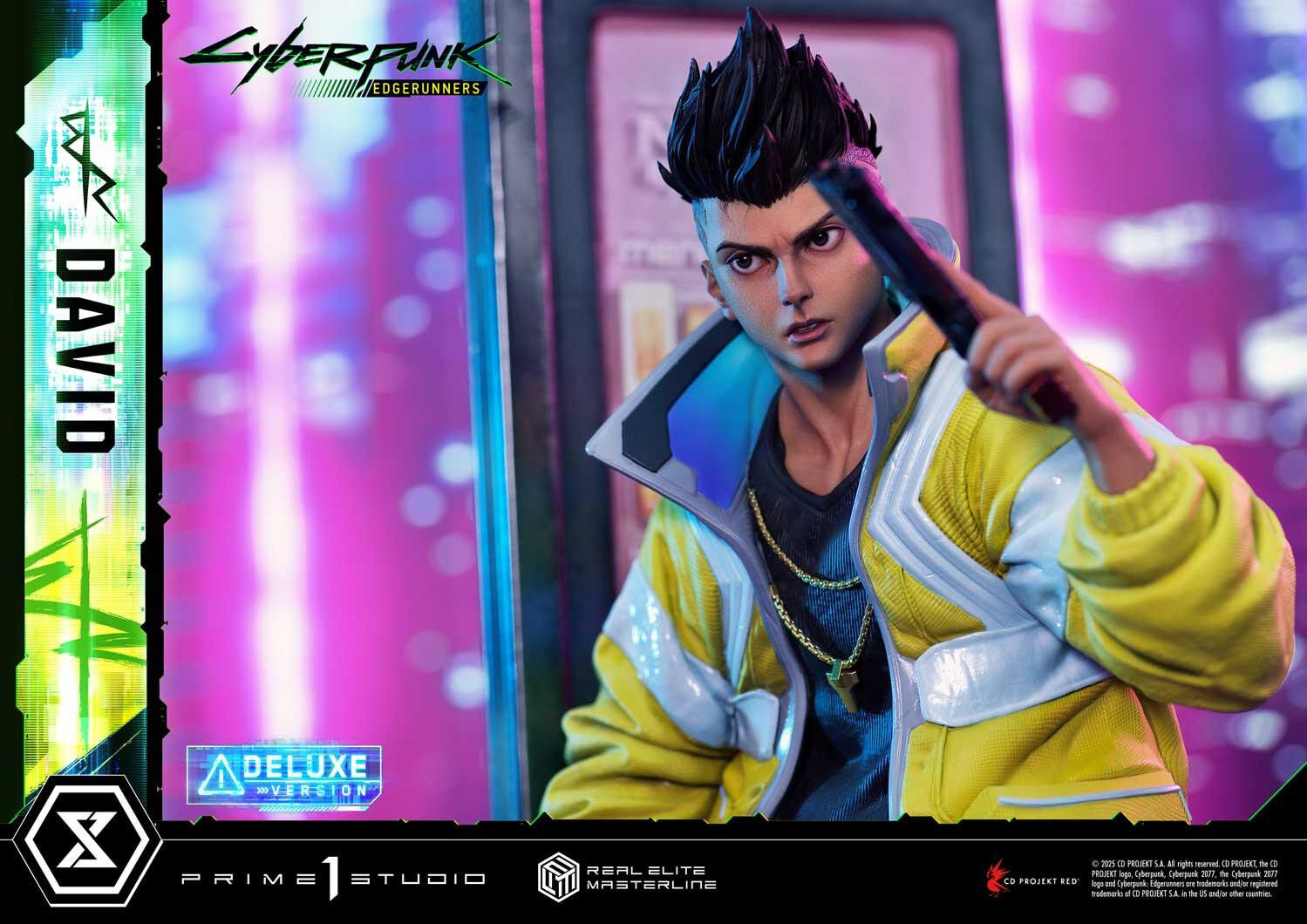 Cyberpunk: Edgerunners - David Martinez - Real Elite Masterline (REMCP-02DXS) - 1/4 - DX Bonus Version (Prime 1 Studio) photo 89