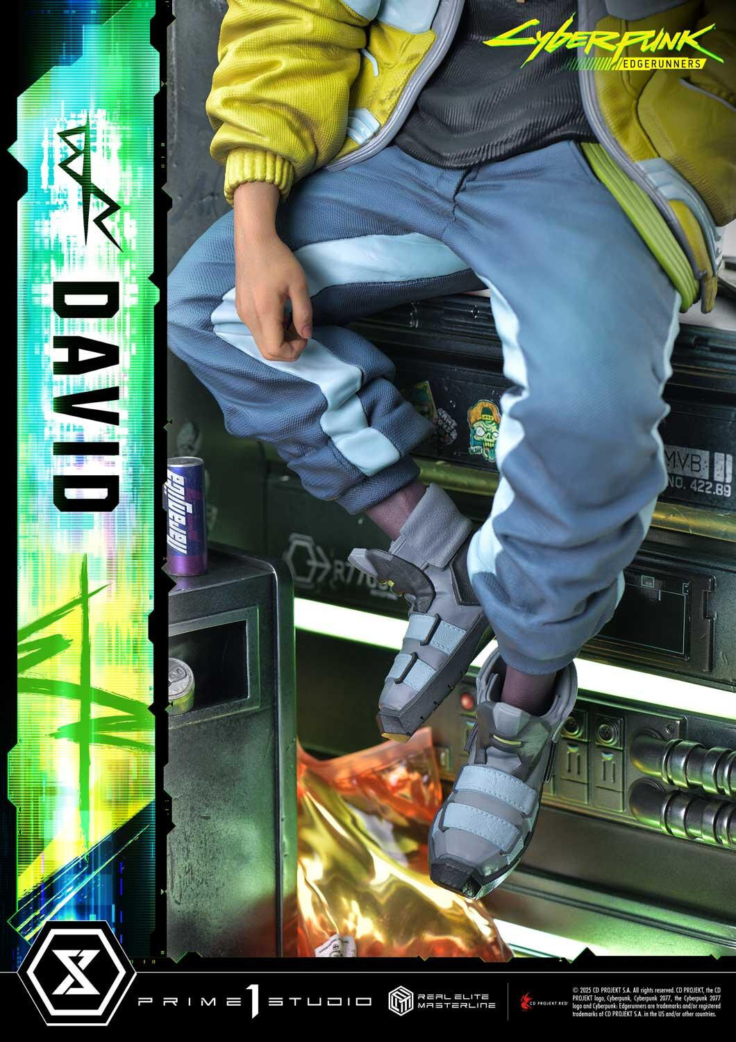 Cyberpunk: Edgerunners - David Martinez - Real Elite Masterline (REMCP-02DXS) - 1/4 - DX Bonus Version (Prime 1 Studio) photo 96