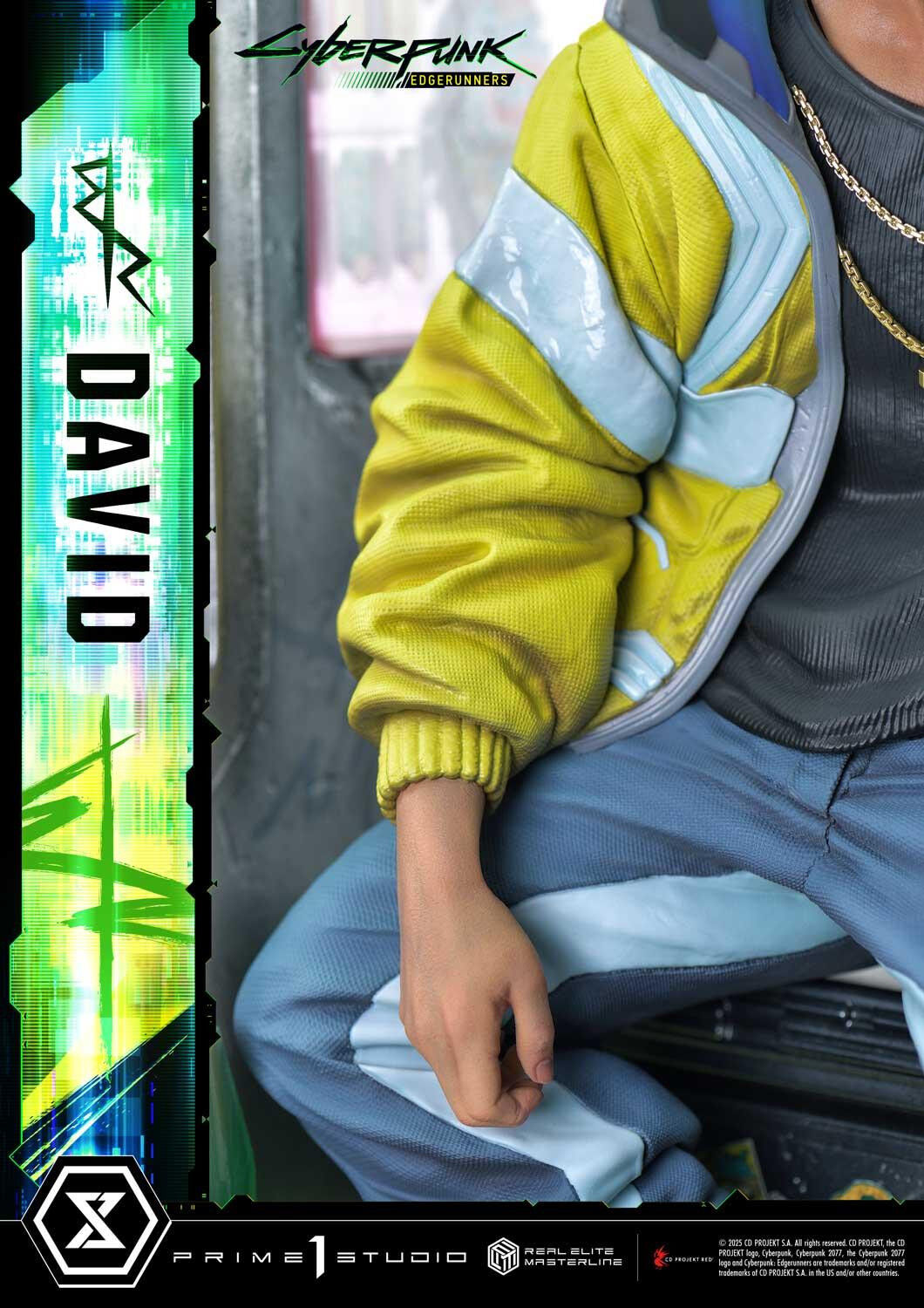 Cyberpunk: Edgerunners - David Martinez - Real Elite Masterline (REMCP-02DXS) - 1/4 - DX Bonus Version (Prime 1 Studio) photo 97