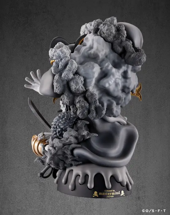 One Piece - Douke no Buggy - Dracule Mihawk - Sir Crocodile - Puchirama DX - Log Box Re Birth 03 Cross Guild, Monochrome ver. (mastermind JAPAN, MegaHouse) photo 2
