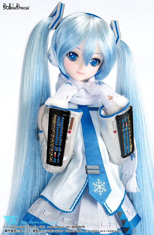 Vocaloid - Hatsune Miku - Dollfie Dream - 1/3 - Snow (Volks)
