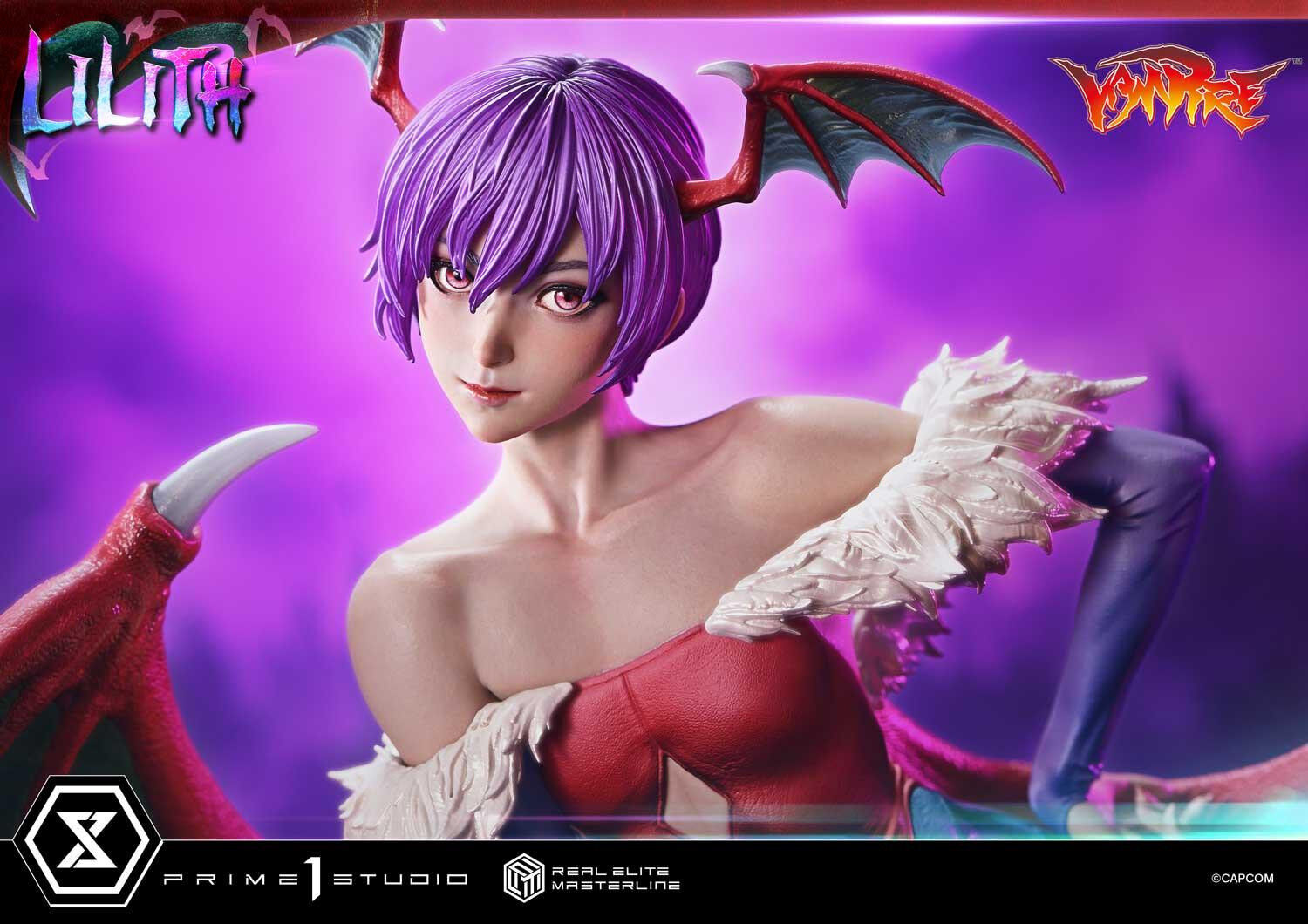 Vampire: The Night Warriors - Lilith Aensland - Real Elite Masterline (REMDKS-02S) - 1/4 - Bonus Version (Prime 1 Studio) photo 6