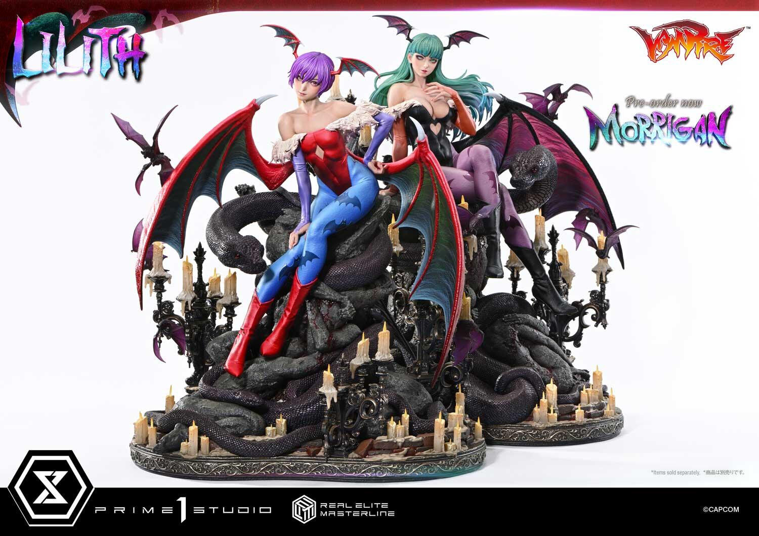 Vampire: The Night Warriors - Lilith Aensland - Real Elite Masterline (REMDKS-02S) - 1/4 - Bonus Version (Prime 1 Studio) photo 9