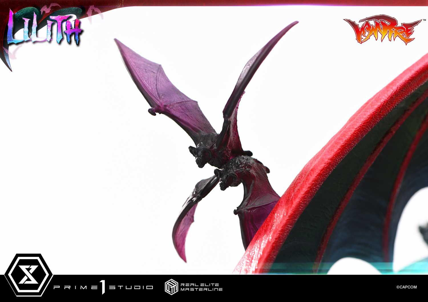 Vampire: The Night Warriors - Lilith Aensland - Real Elite Masterline (REMDKS-02S) - 1/4 - Bonus Version (Prime 1 Studio) photo 33