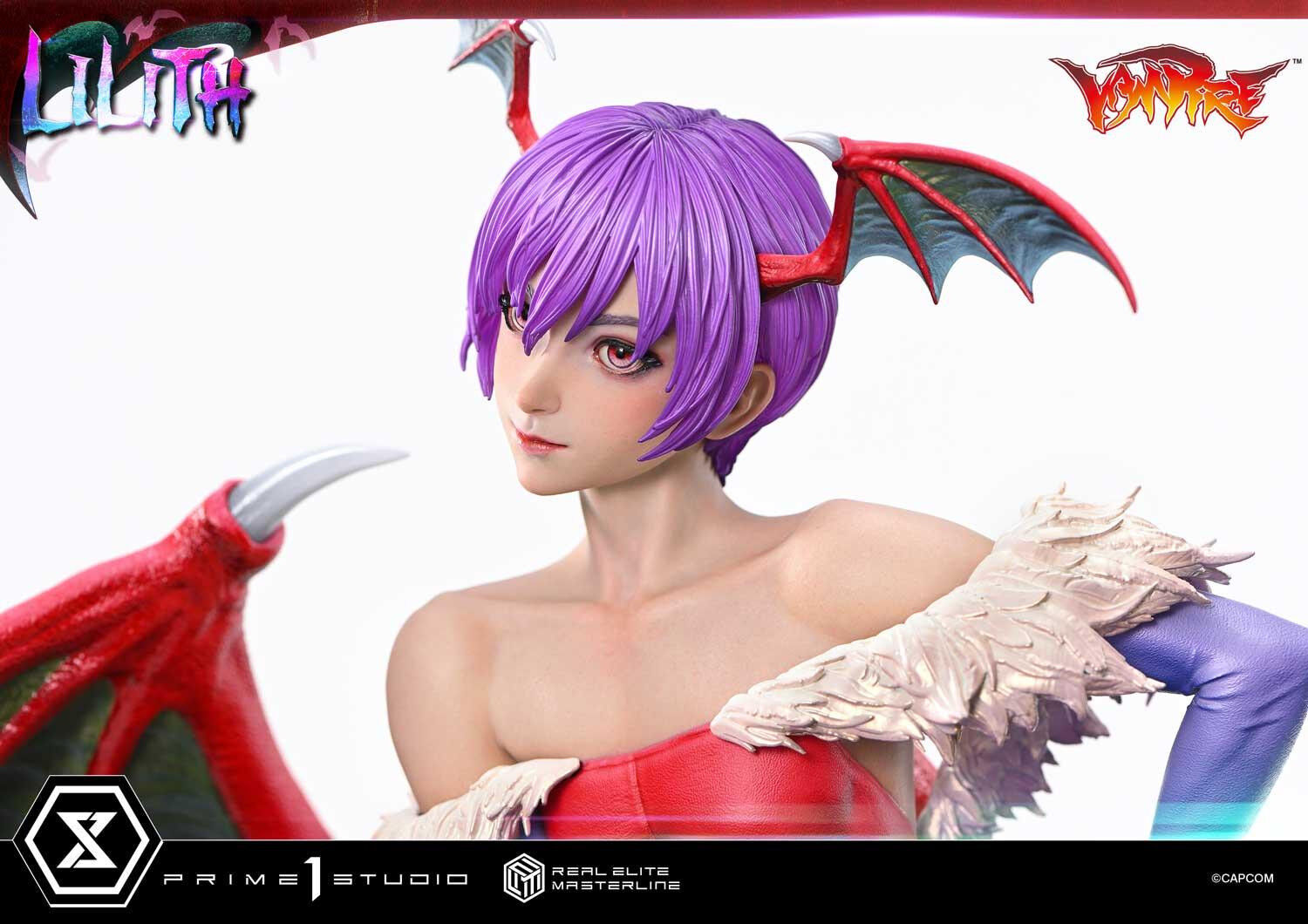Vampire: The Night Warriors - Lilith Aensland - Real Elite Masterline (REMDKS-02S) - 1/4 - Bonus Version (Prime 1 Studio) photo 46