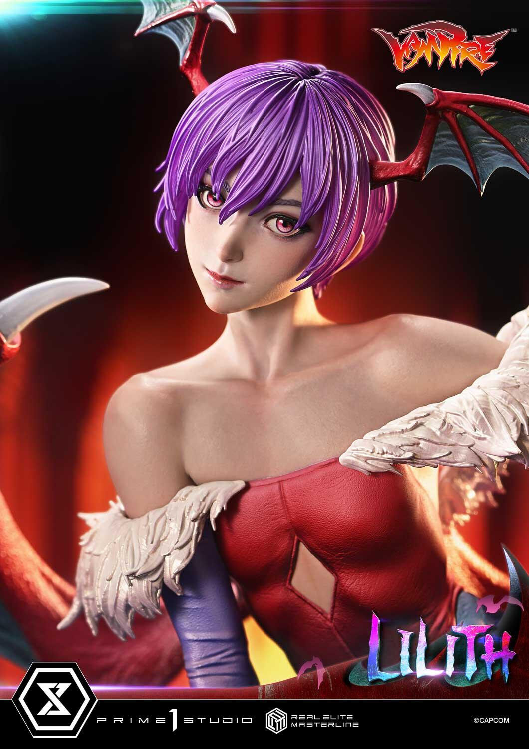 Vampire: The Night Warriors - Lilith Aensland - Real Elite Masterline (REMDKS-02S) - 1/4 - Bonus Version (Prime 1 Studio) photo 51