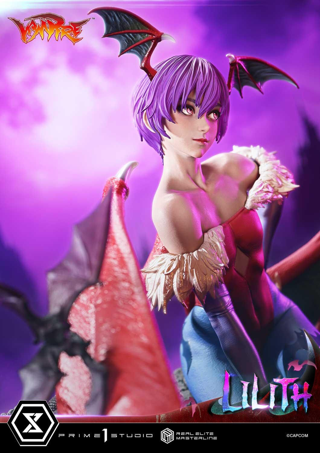 Vampire: The Night Warriors - Lilith Aensland - Real Elite Masterline (REMDKS-02S) - 1/4 - Bonus Version (Prime 1 Studio) photo 53