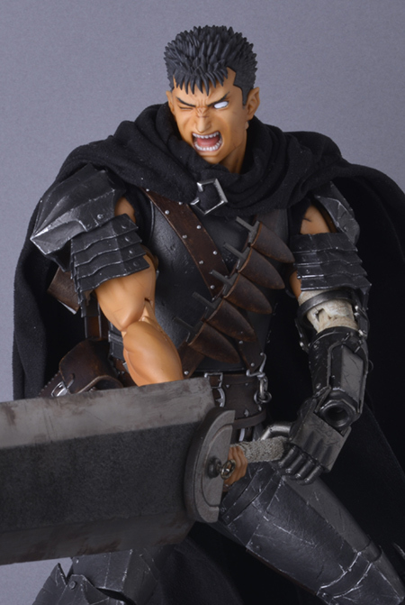 Berserk - Guts - Real Action Heroes (No.704) - 1/6 - The Black Swordsman Ver. (Medicom Toy)