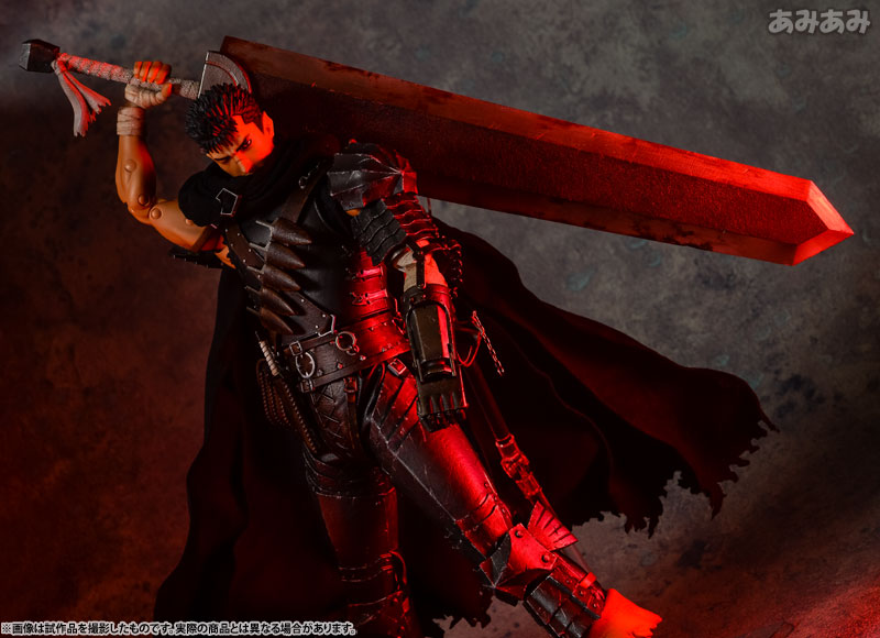 Berserk - Guts - Real Action Heroes (No.704) - 1/6 - The Black Swordsman Ver. (Medicom Toy)