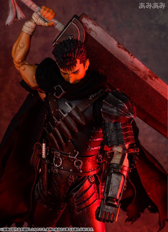 Berserk - Guts - Real Action Heroes (No.704) - 1/6 - The Black Swordsman Ver. (Medicom Toy)