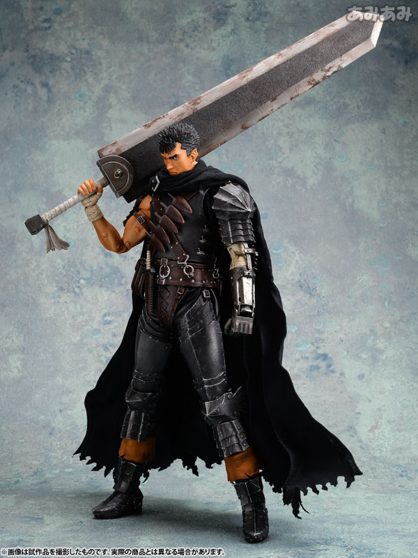 Berserk - Guts - Real Action Heroes (No.704) - 1/6 - The Black Swordsman Ver. (Medicom Toy)