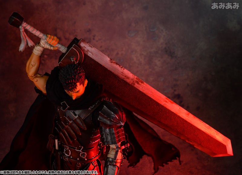 Berserk - Guts - Real Action Heroes (No.704) - 1/6 - The Black Swordsman Ver. (Medicom Toy)
