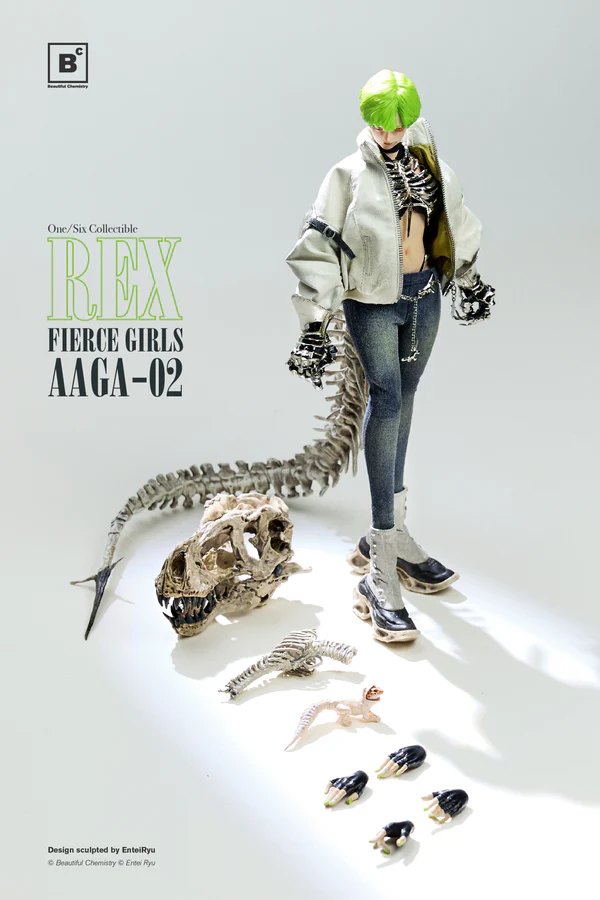 Original - Fierce Girls  (AAGA-02) - Mercenary Gunner Rex - 1/6 (Underverse)