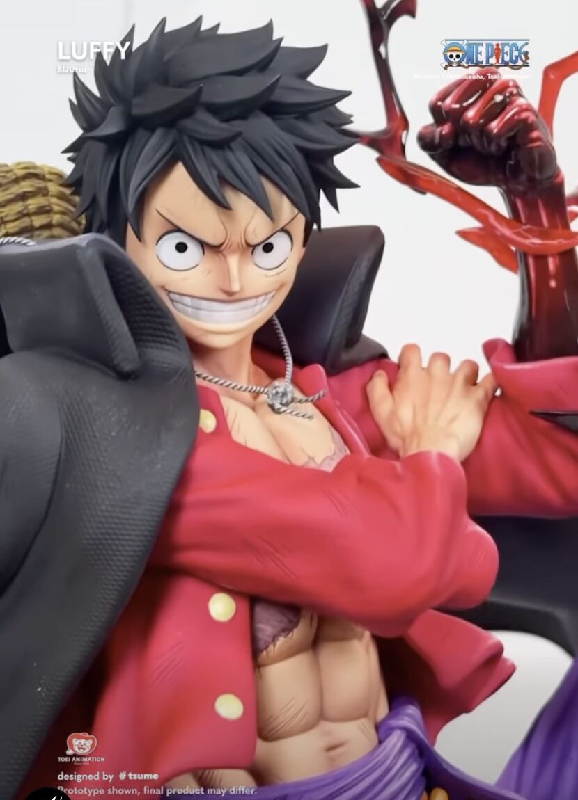 One Piece - Monkey D. Luffy - Bijutsu - The Monster Trio Collection - 1/4 (Tsume) photo 5