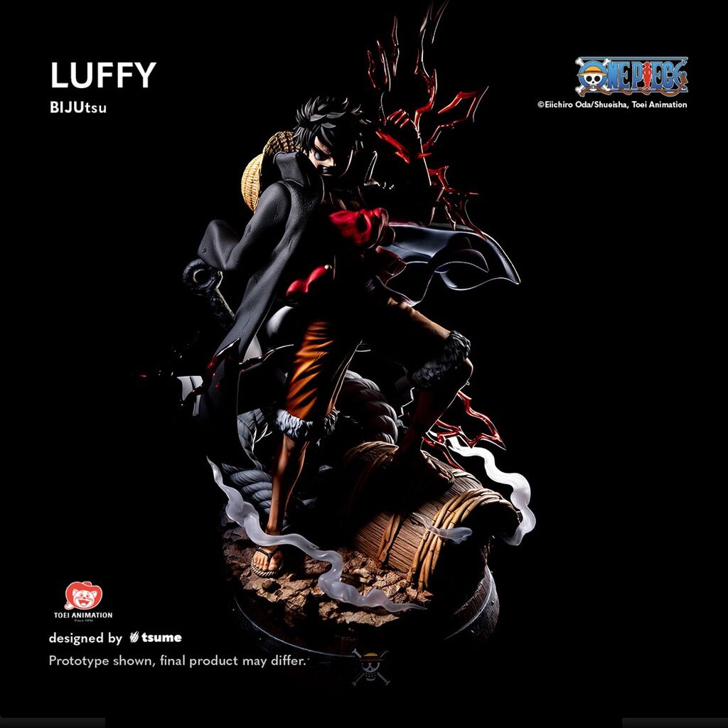 One Piece - Monkey D. Luffy - Bijutsu - The Monster Trio Collection - 1/4 (Tsume) photo 9