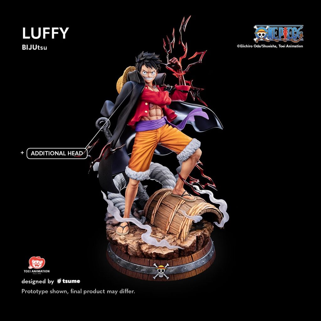 One Piece - Monkey D. Luffy - Bijutsu - The Monster Trio Collection - 1/4 (Tsume) photo 12