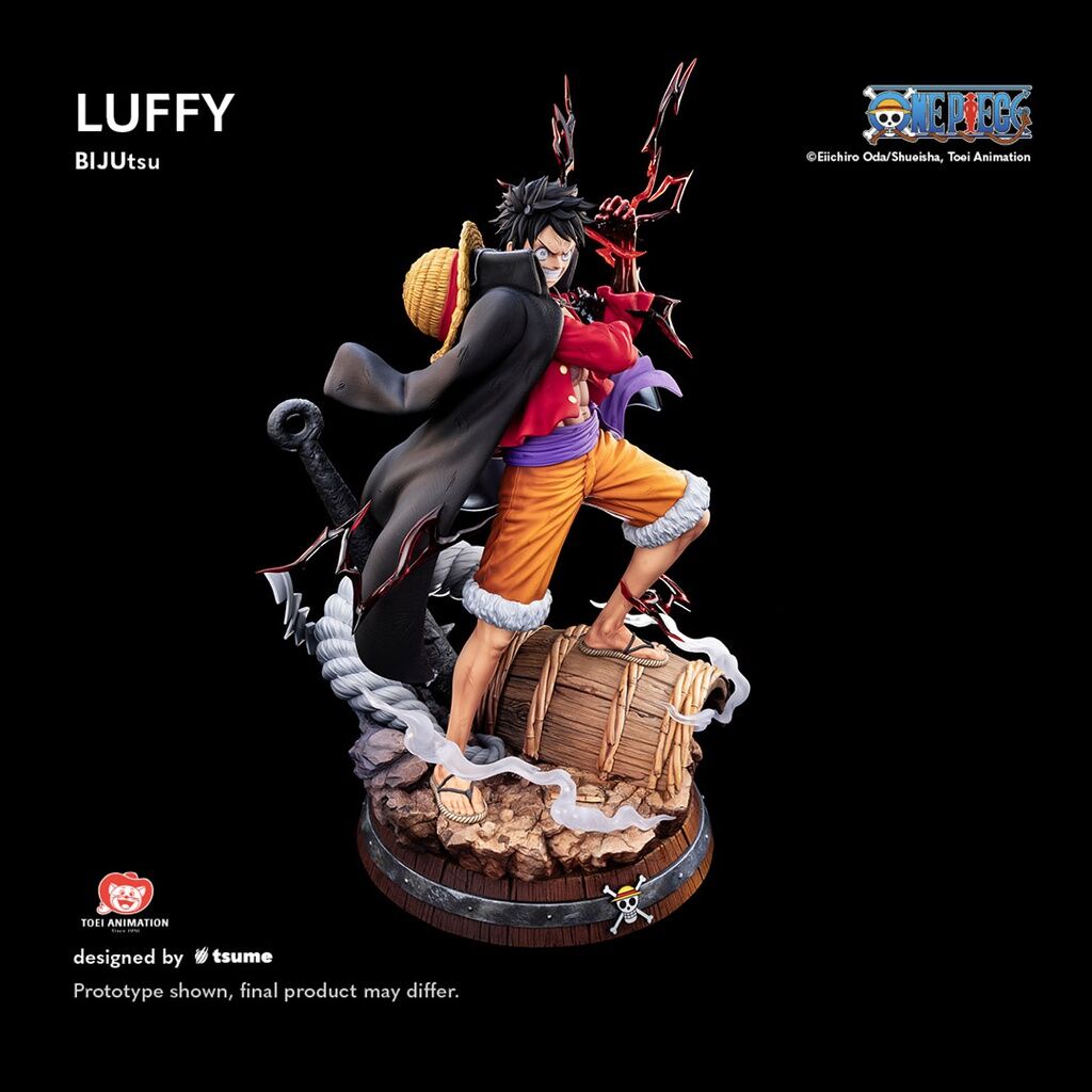 One Piece - Monkey D. Luffy - Bijutsu - The Monster Trio Collection - 1/4 (Tsume) photo 17