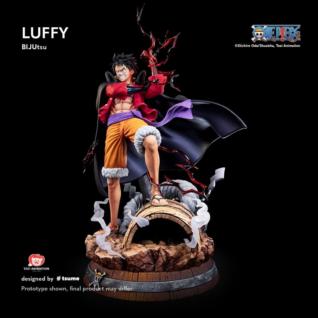 One Piece - Monkey D. Luffy - Bijutsu - The Monster Trio Collection - 1/4 (Tsume) photo 21