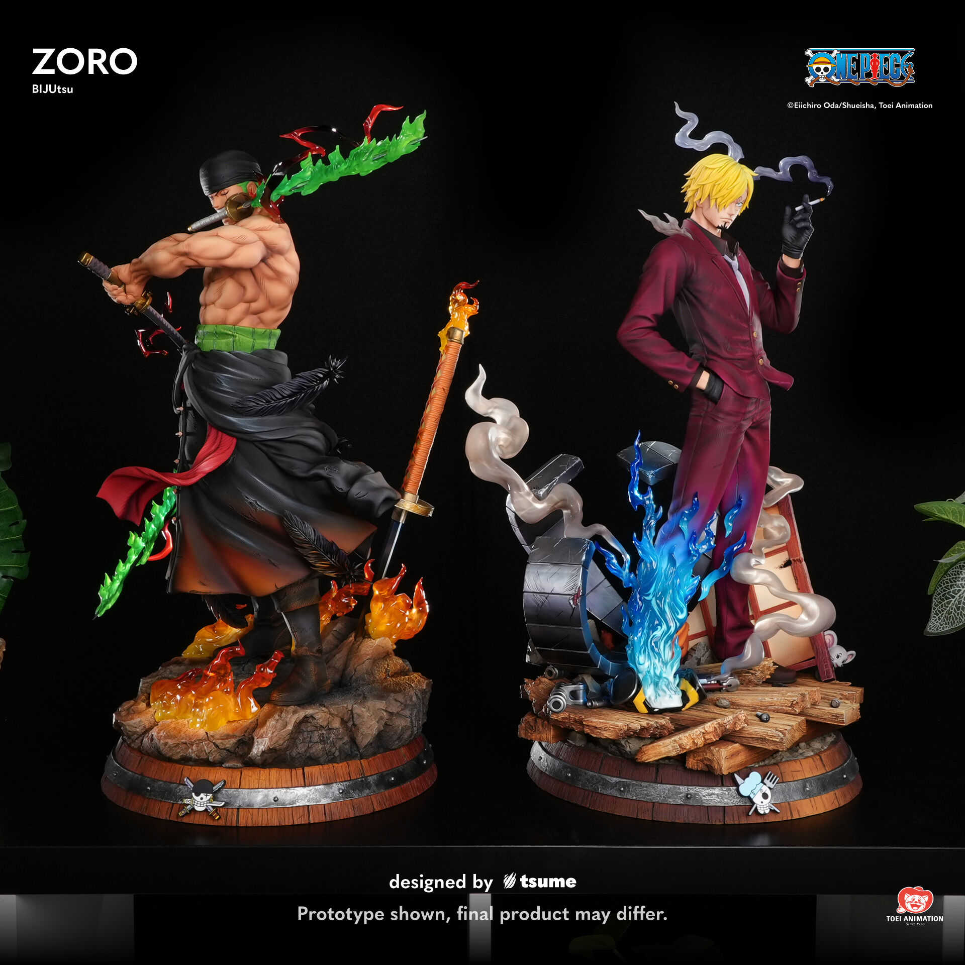 One Piece - Roronoa Zoro - Bijutsu - The Monster Trio Collection - 1/4 (Tsume) photo 2