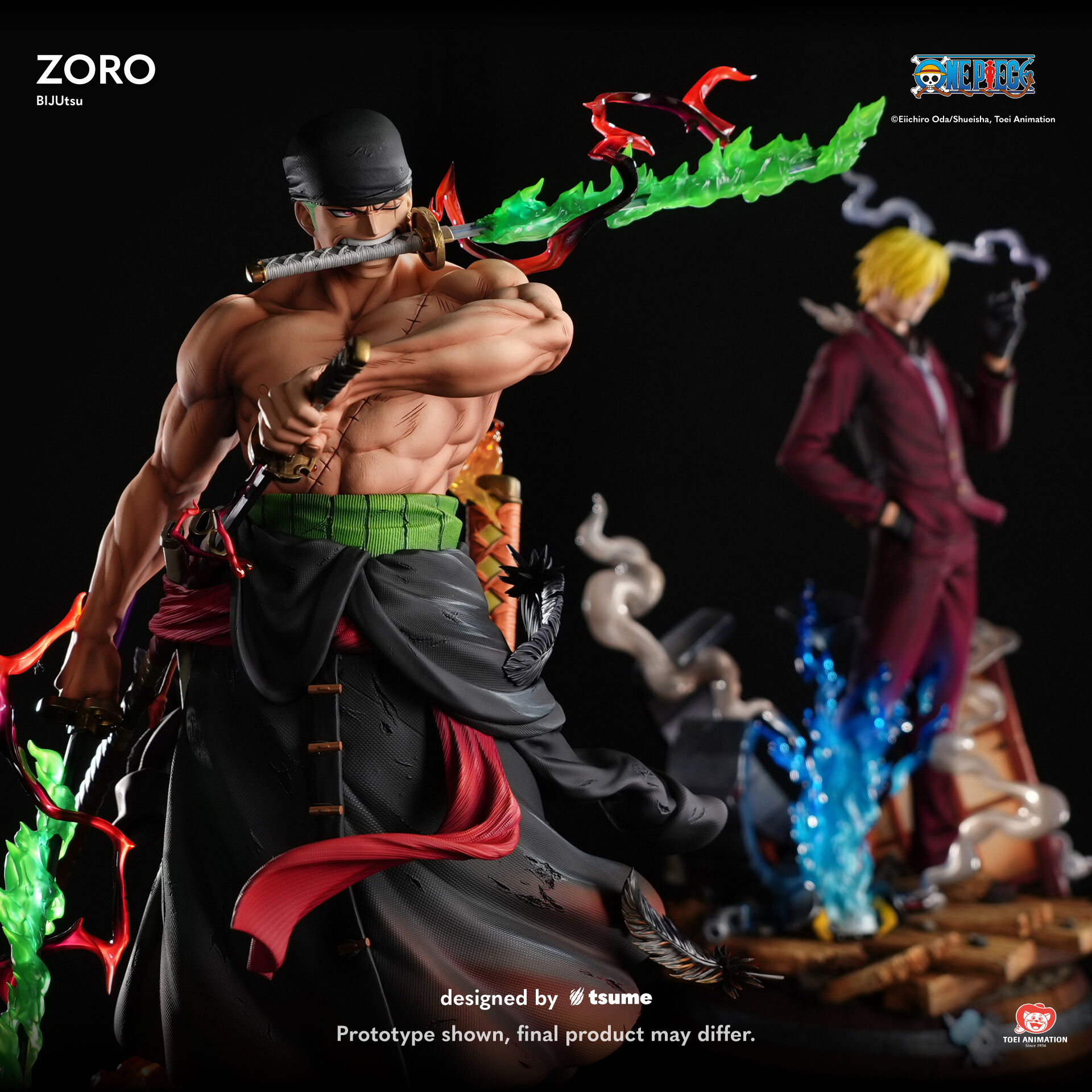 One Piece - Roronoa Zoro - Bijutsu - The Monster Trio Collection - 1/4 (Tsume) photo 7
