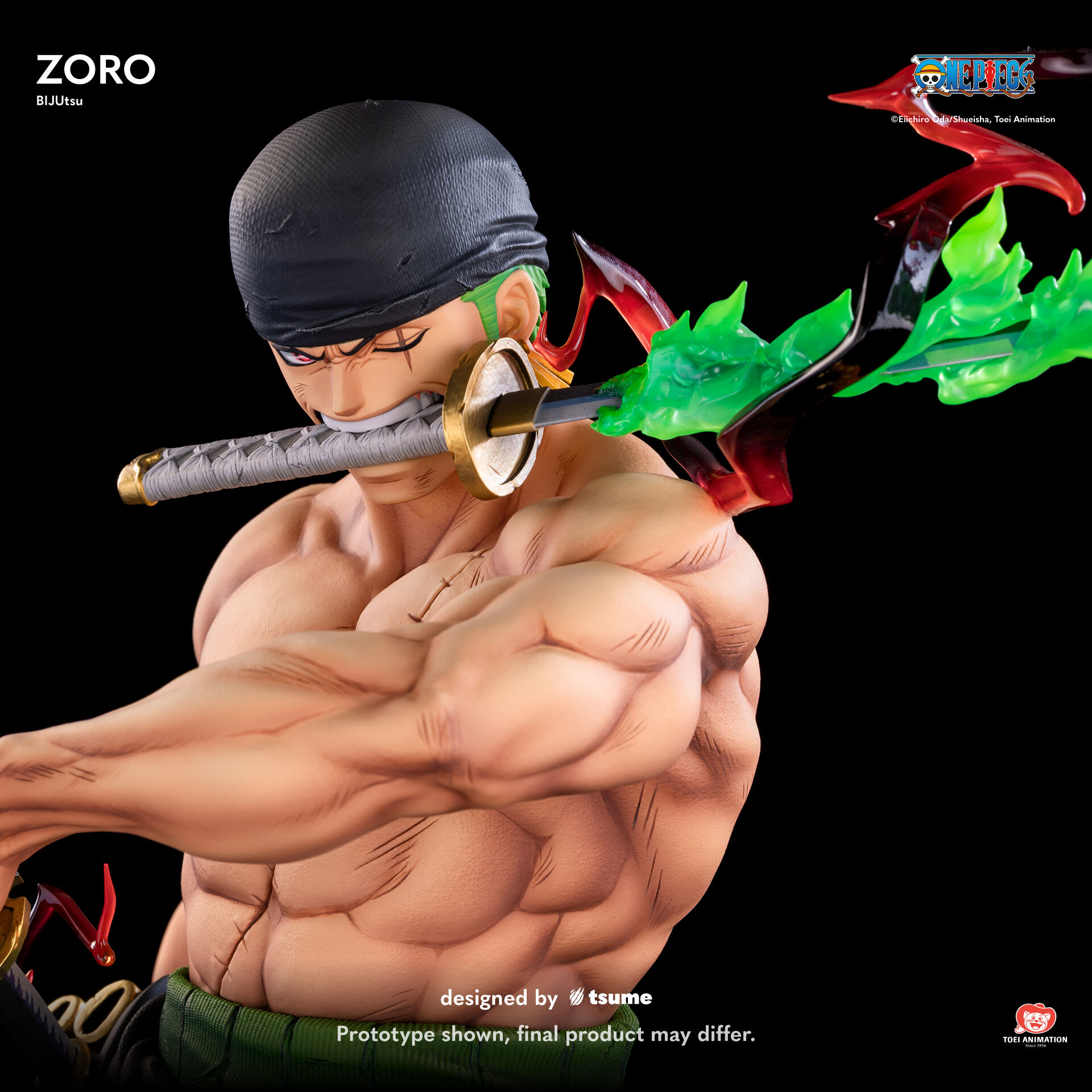 One Piece - Roronoa Zoro - Bijutsu - The Monster Trio Collection - 1/4 (Tsume) photo 8