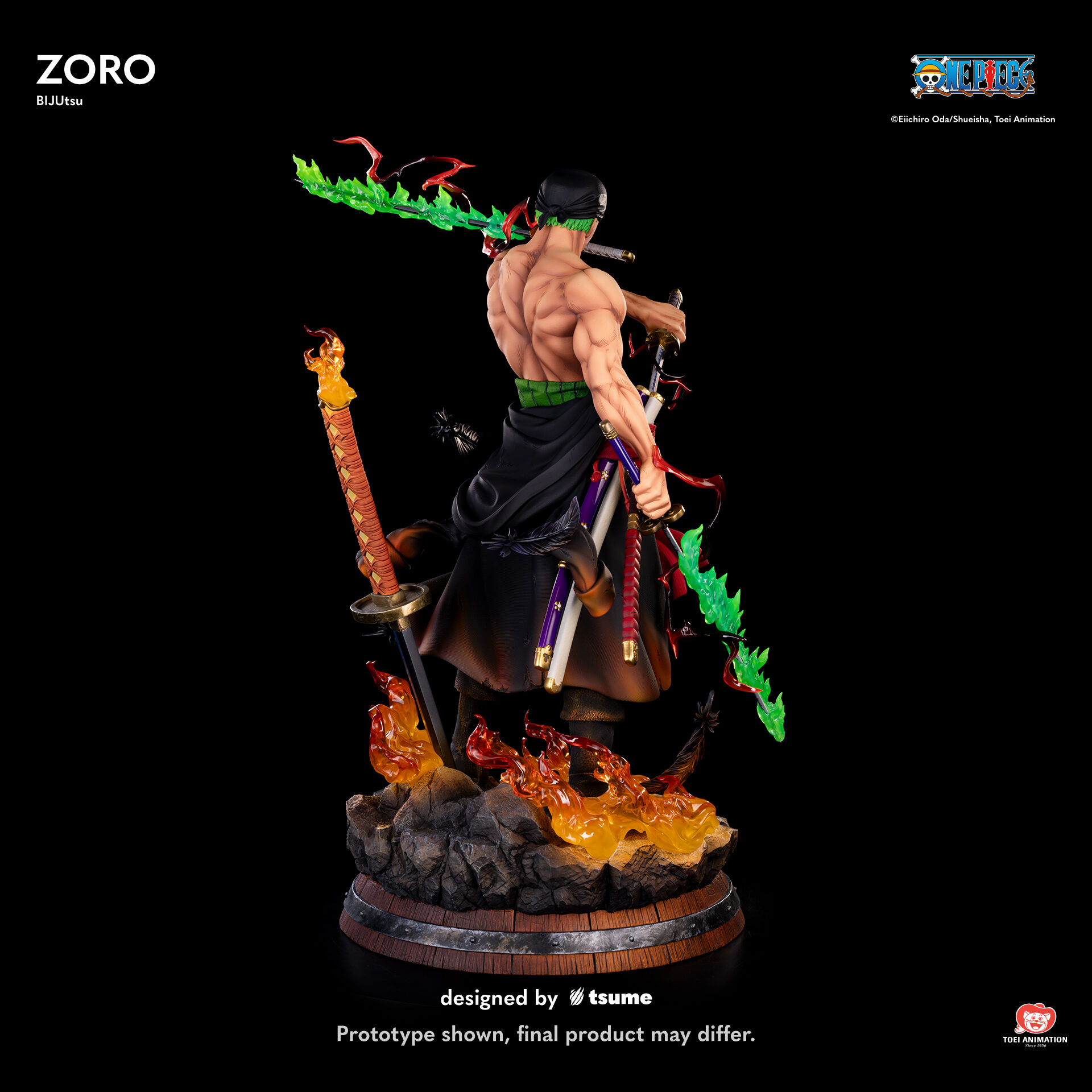 One Piece - Roronoa Zoro - Bijutsu - The Monster Trio Collection - 1/4 (Tsume) photo 10