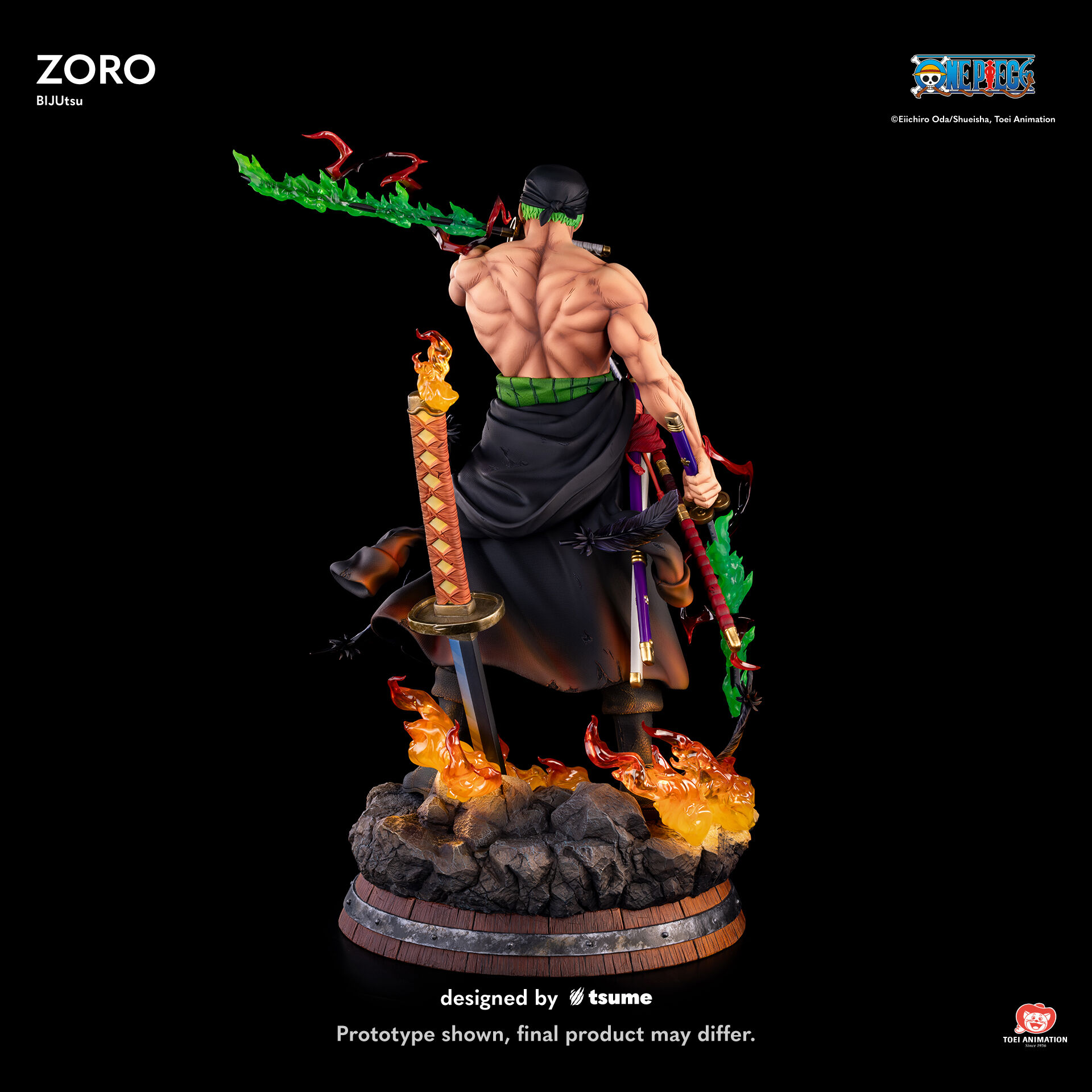 One Piece - Roronoa Zoro - Bijutsu - The Monster Trio Collection - 1/4 (Tsume) photo 11