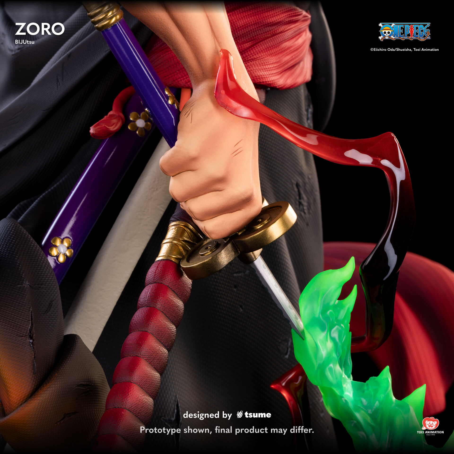 One Piece - Roronoa Zoro - Bijutsu - The Monster Trio Collection - 1/4 (Tsume) photo 15