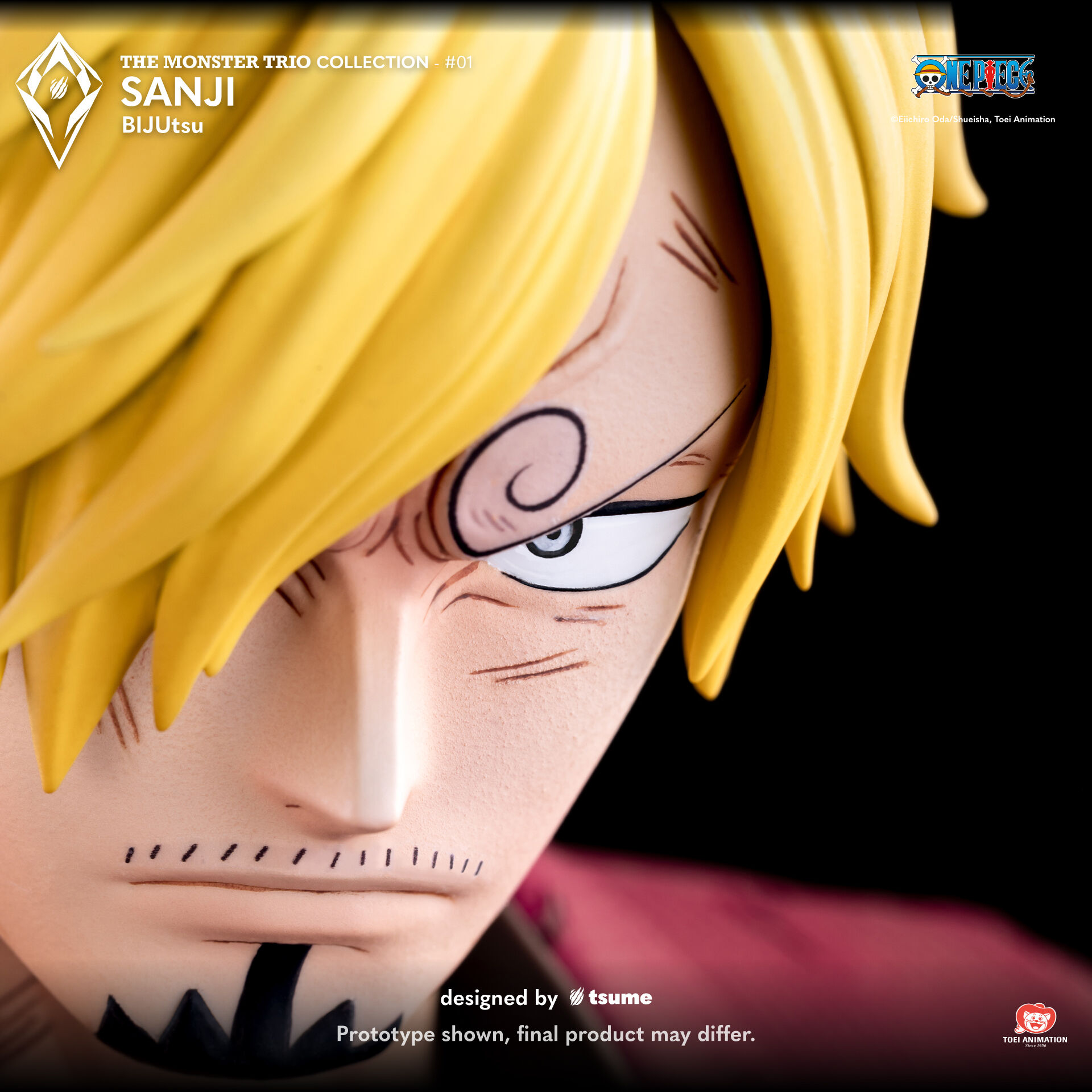 One Piece - Sanji - Bijutsu - The Monster Trio Collection (#01) - 1/4 (Tsume) photo 4
