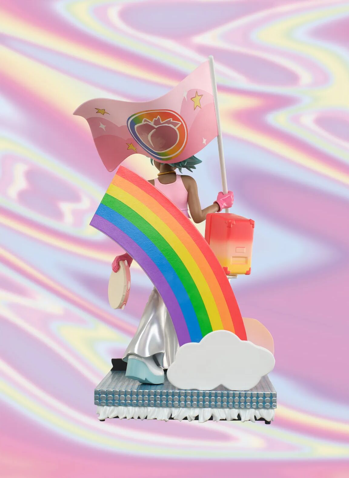 Peach Riot - Frankie - Peach Riot: Rainbow Riot Series Figures (Pop Mart) photo 3