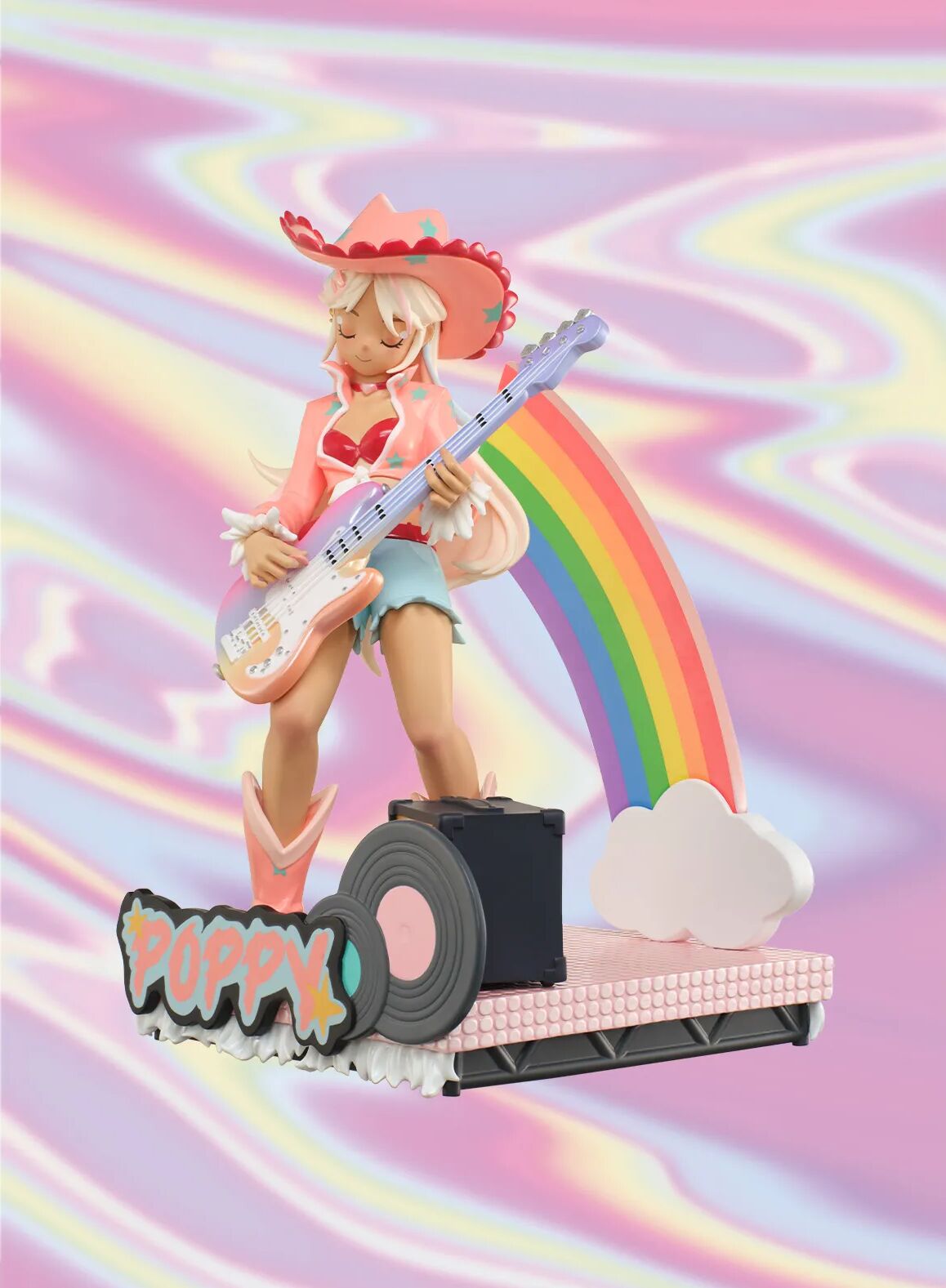 Peach Riot - Poppy - Peach Riot: Rainbow Riot Series Figures (Pop Mart) photo 2