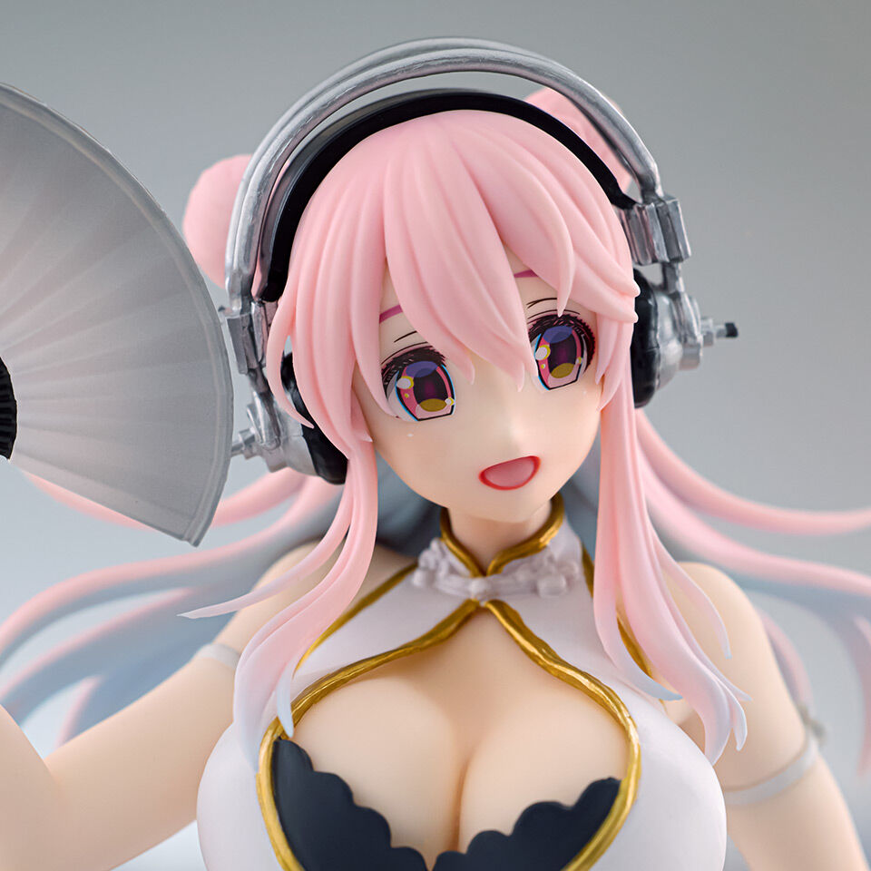 SoniComi (Super Sonico) - Sonico - Trio-Try-iT Figure - White China Dress ver. (FuRyu) photo 2