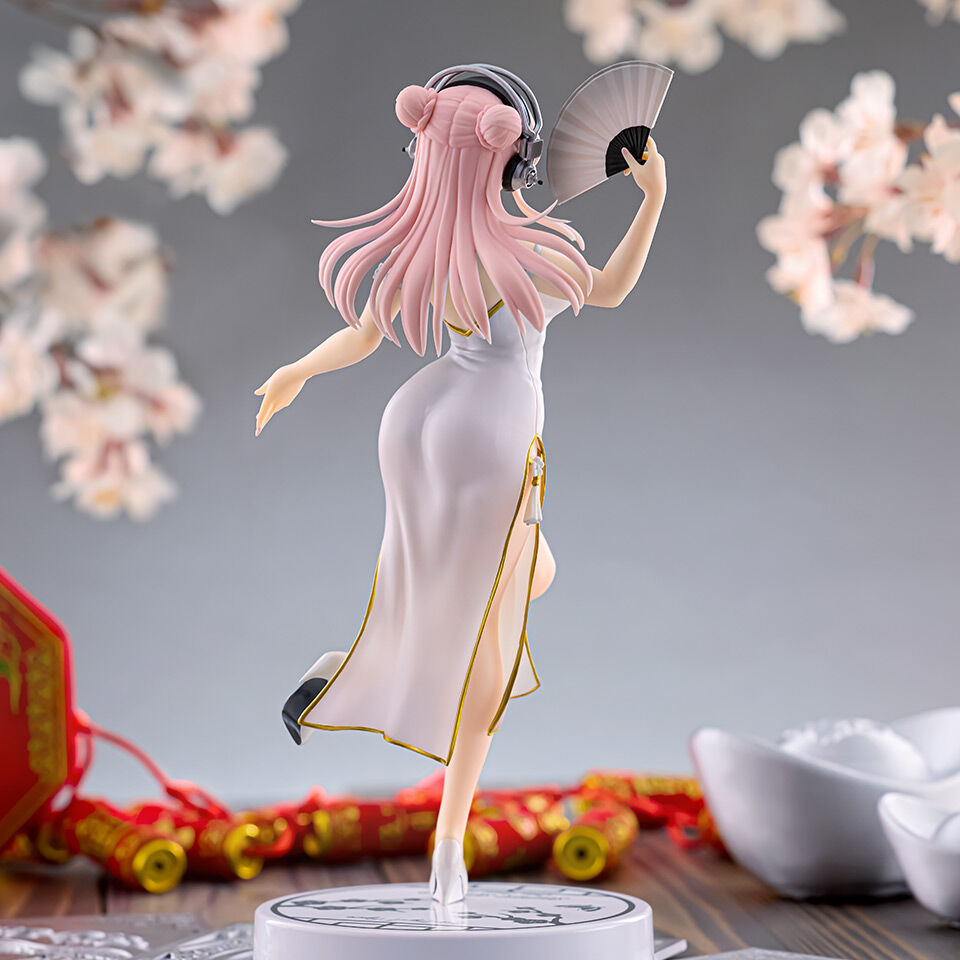 SoniComi (Super Sonico) - Sonico - Trio-Try-iT Figure - White China Dress ver. (FuRyu) photo 3