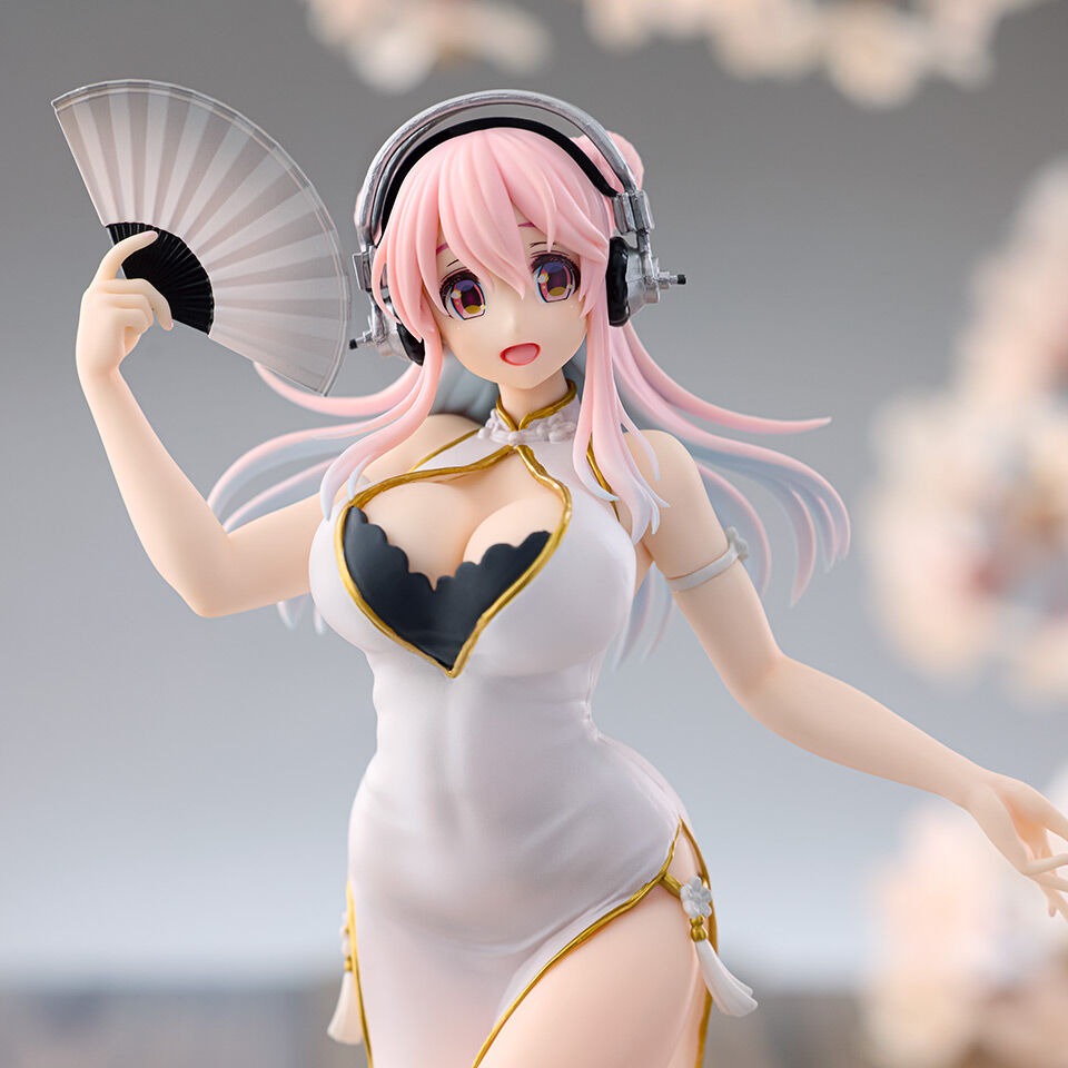 SoniComi (Super Sonico) - Sonico - Trio-Try-iT Figure - White China Dress ver. (FuRyu) photo 4