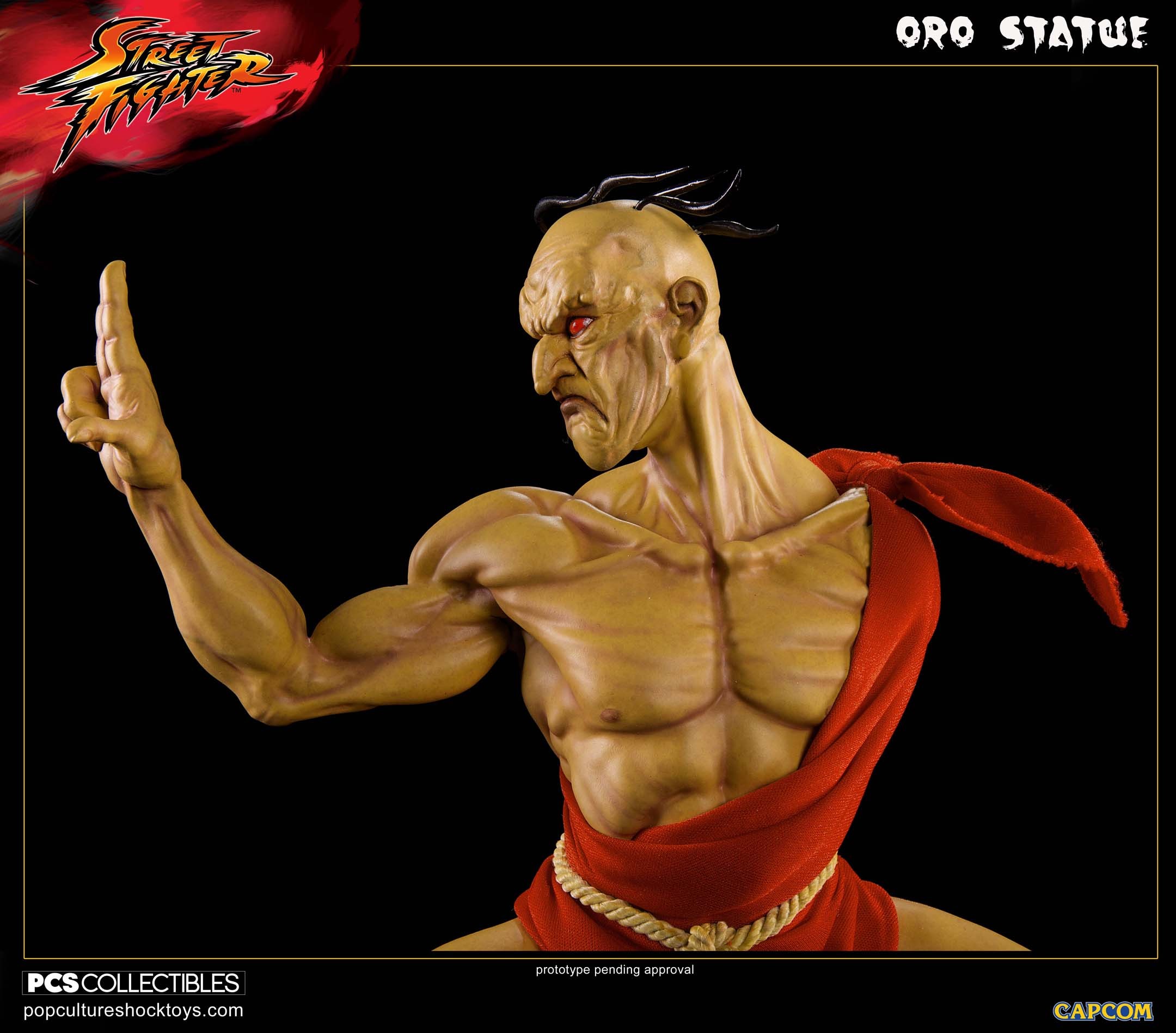 Street Fighter III - Oro - Mixed Media - 1/4 - Senjutsu, PCS Exclusive (Premium Collectibles Studio) photo 6