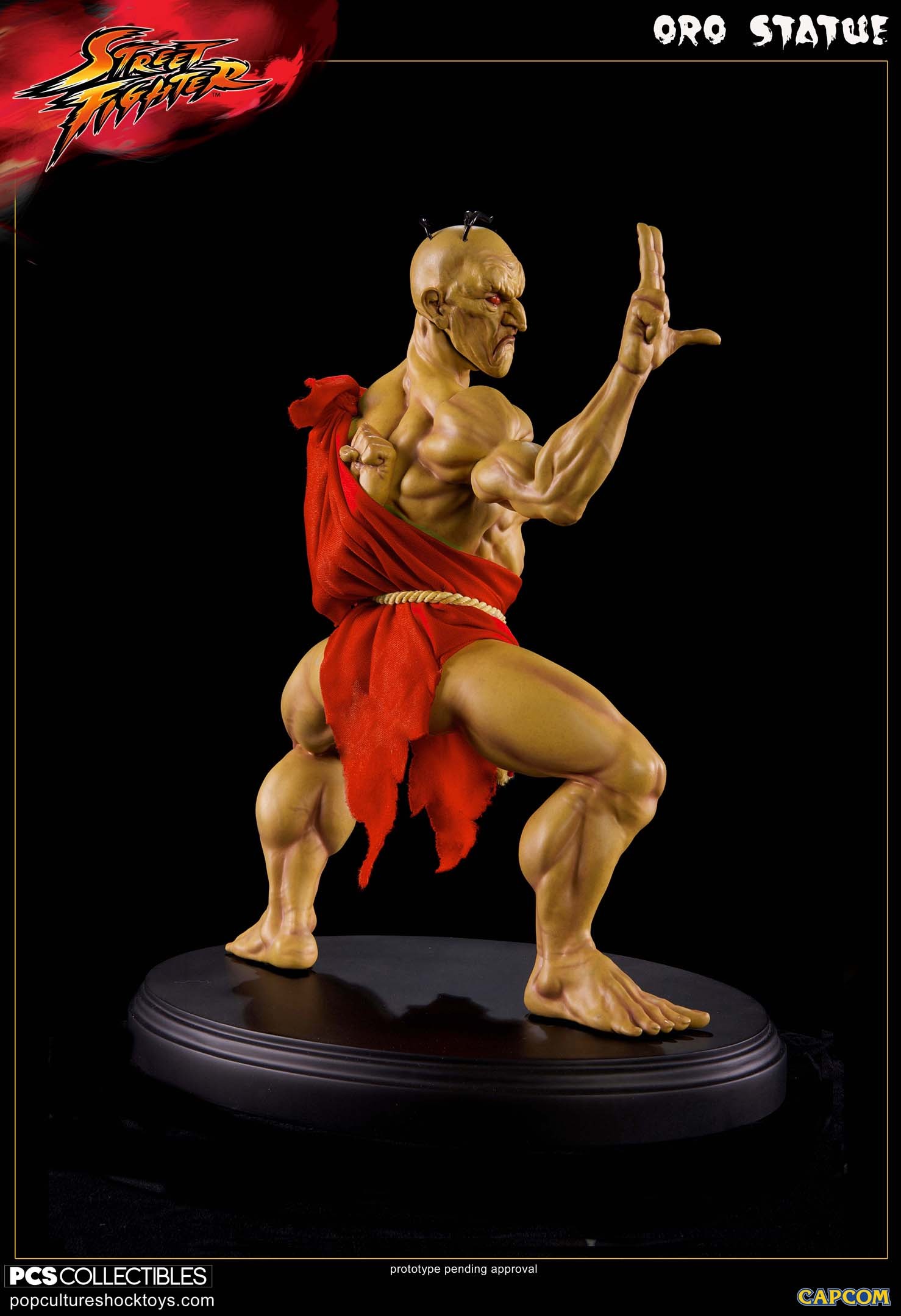 Street Fighter III - Oro - Mixed Media - 1/4 - Senjutsu, PCS Exclusive (Premium Collectibles Studio) photo 8