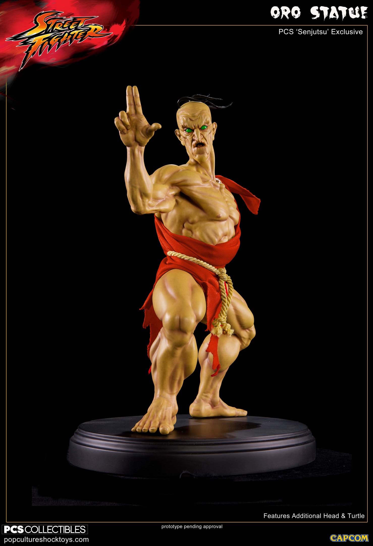 Street Fighter III - Oro - Mixed Media - 1/4 - Senjutsu, PCS Exclusive (Premium Collectibles Studio) photo 10