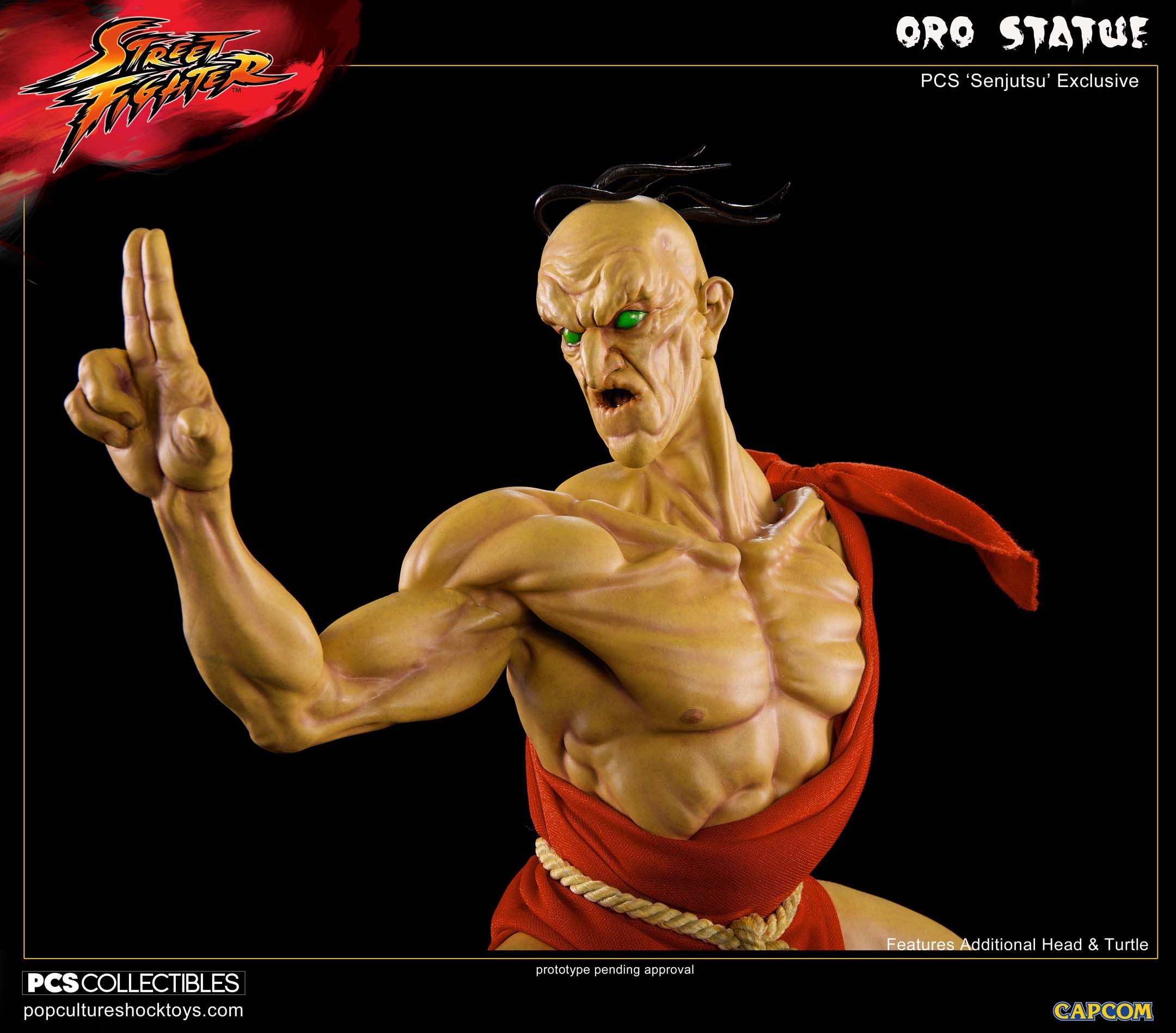 Street Fighter III - Oro - Mixed Media - 1/4 - Senjutsu, PCS Exclusive (Premium Collectibles Studio) photo 13