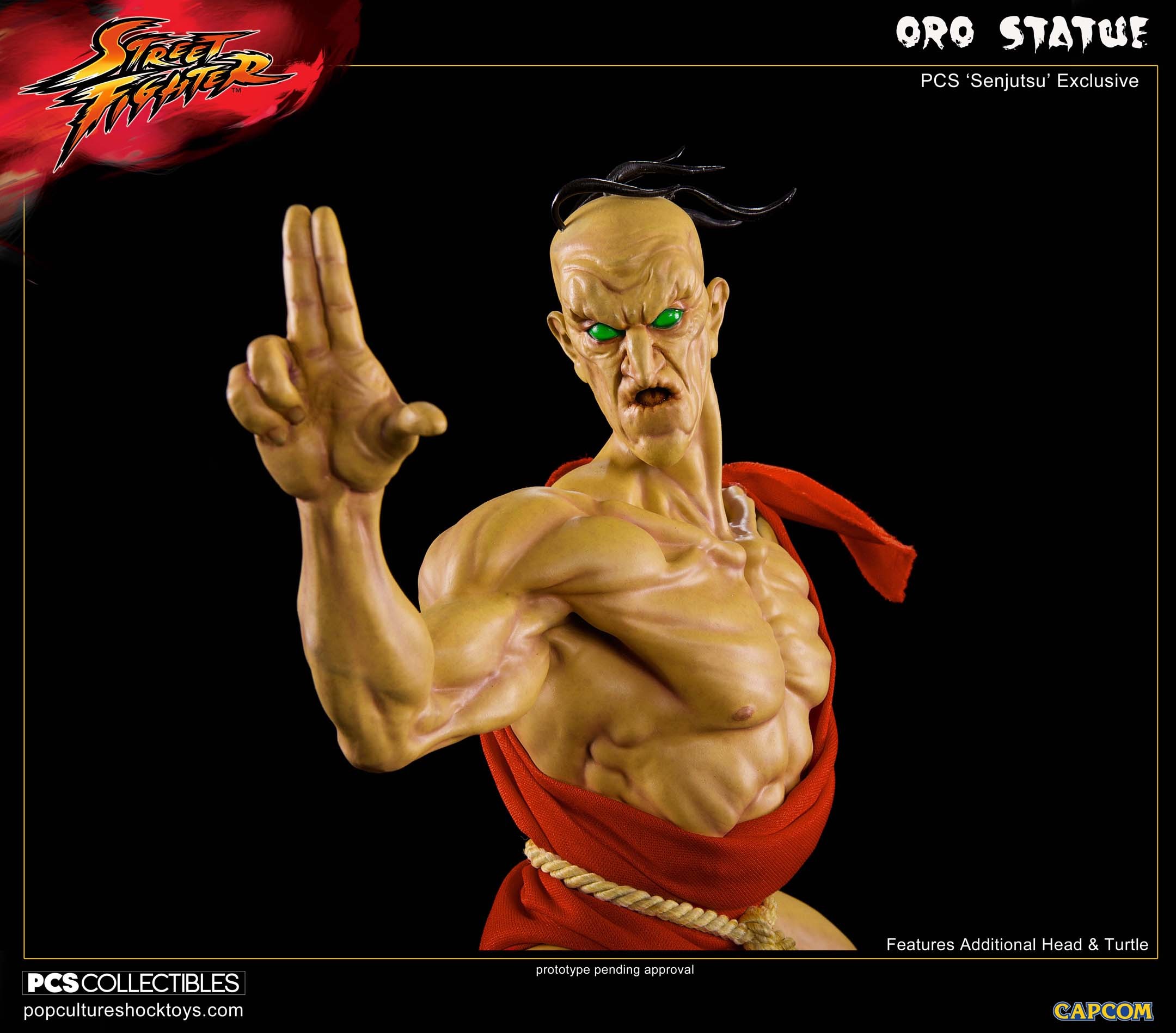 Street Fighter III - Oro - Mixed Media - 1/4 - Senjutsu, PCS Exclusive (Premium Collectibles Studio) photo 14