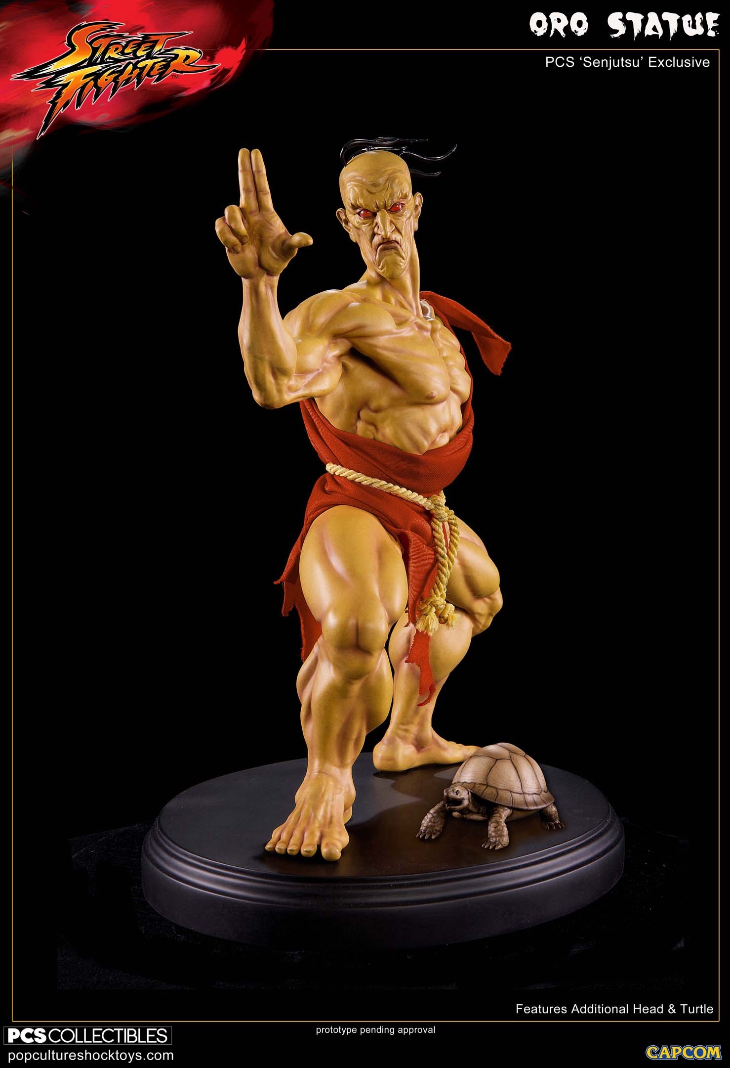 Street Fighter III - Oro - Mixed Media - 1/4 - Senjutsu, PCS Exclusive (Premium Collectibles Studio) photo 15