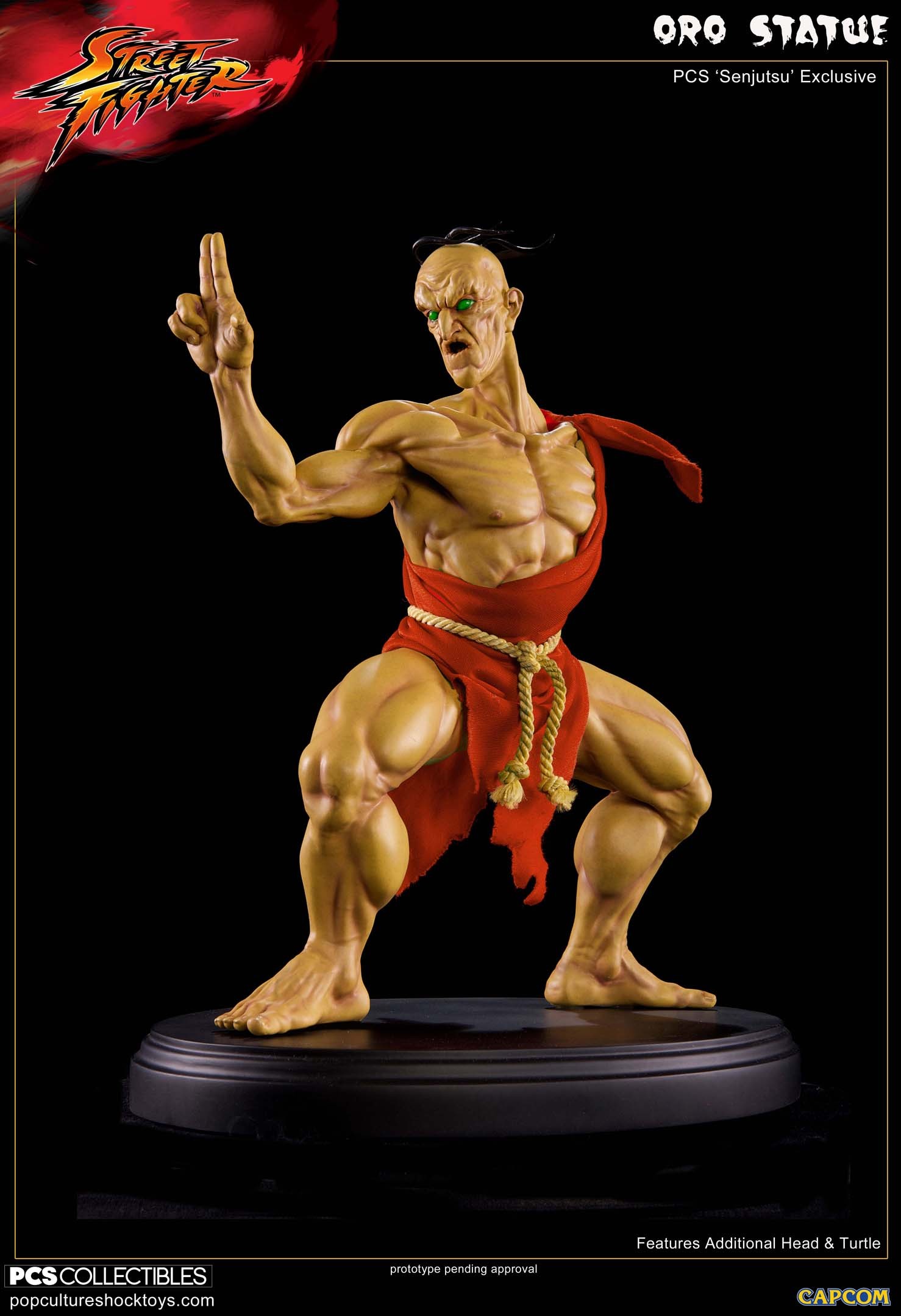 Street Fighter III - Oro - Mixed Media - 1/4 - Senjutsu, PCS Exclusive (Premium Collectibles Studio) photo 17